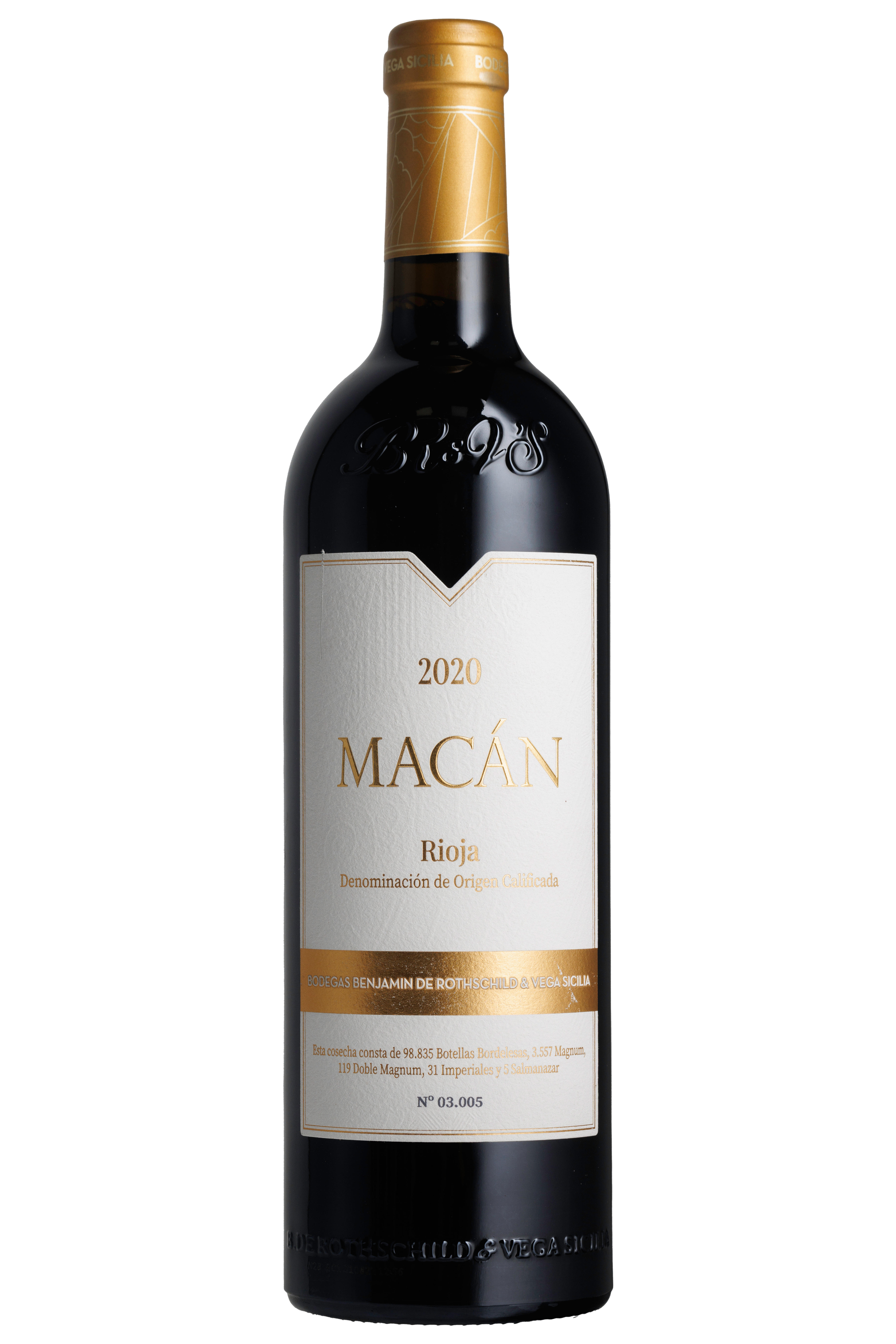 2020 Macán, Bodegas Benjamin de Rothschild & Vega Sicilia, Rioja, Spain
