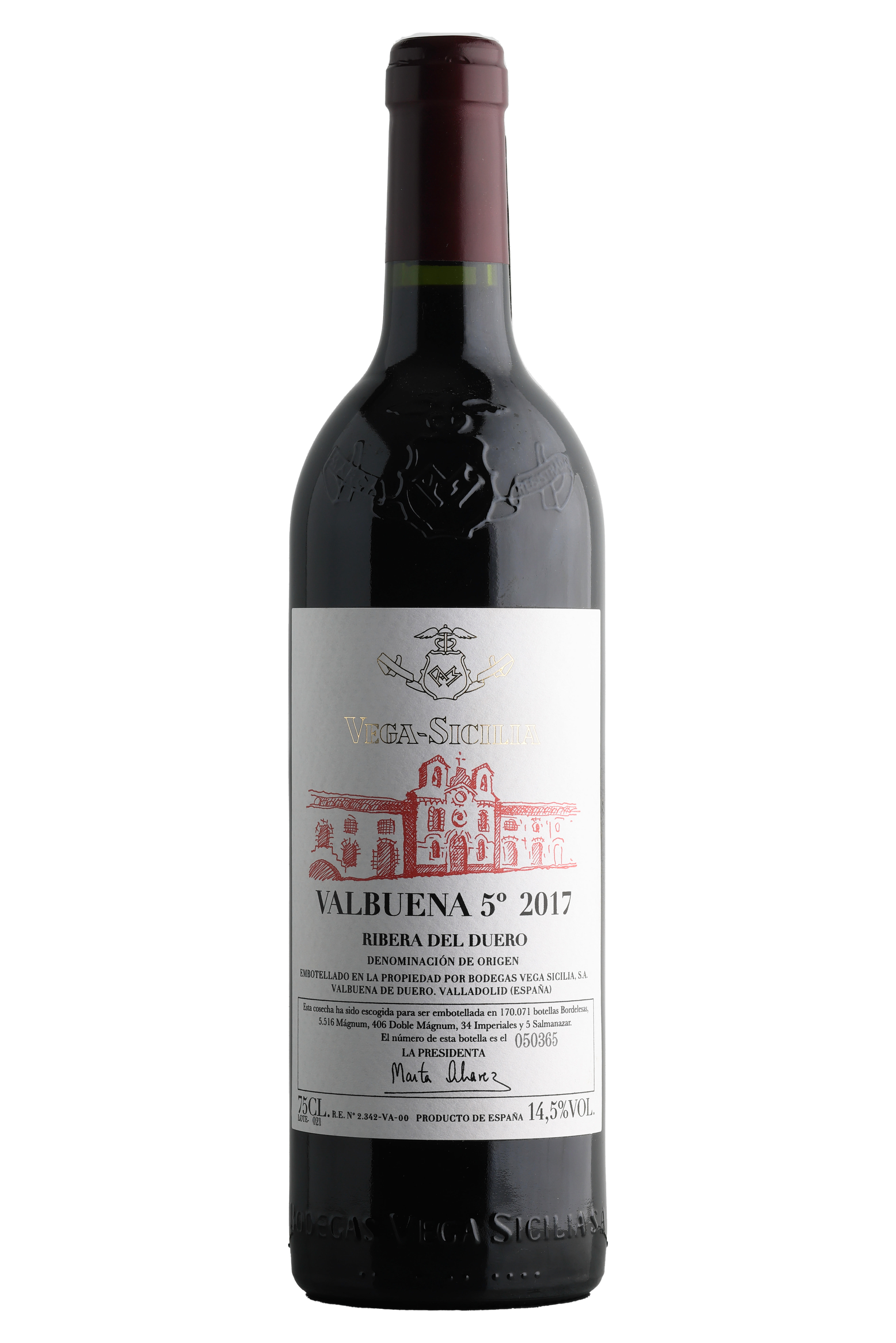 2020 Valbuena 5°, Vega Sicilia, Ribera del Duero, Spain