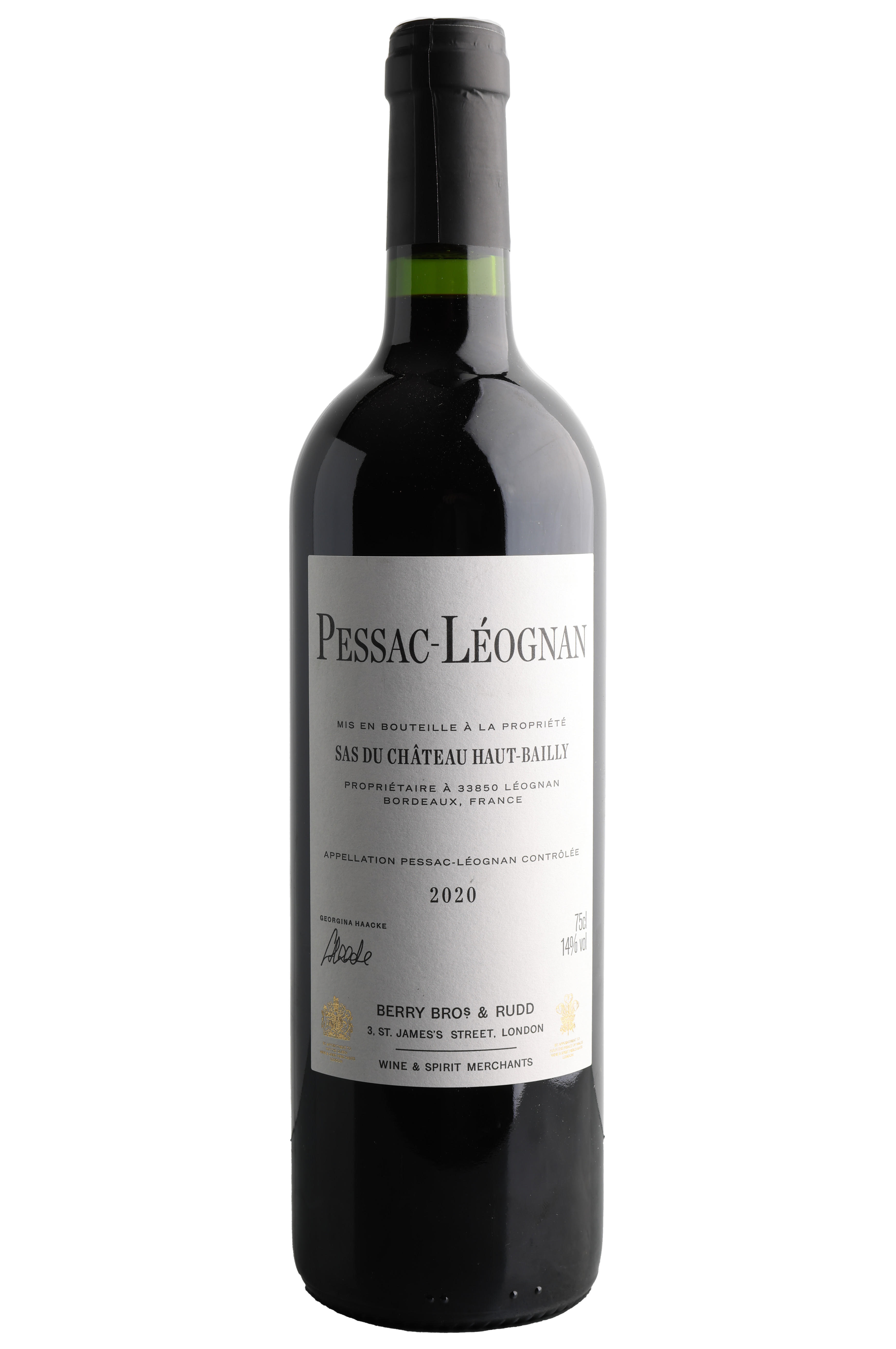 2020 Berry Bros. & Rudd Pessac-Léognan by Château Haut-Bailly, Bordeaux