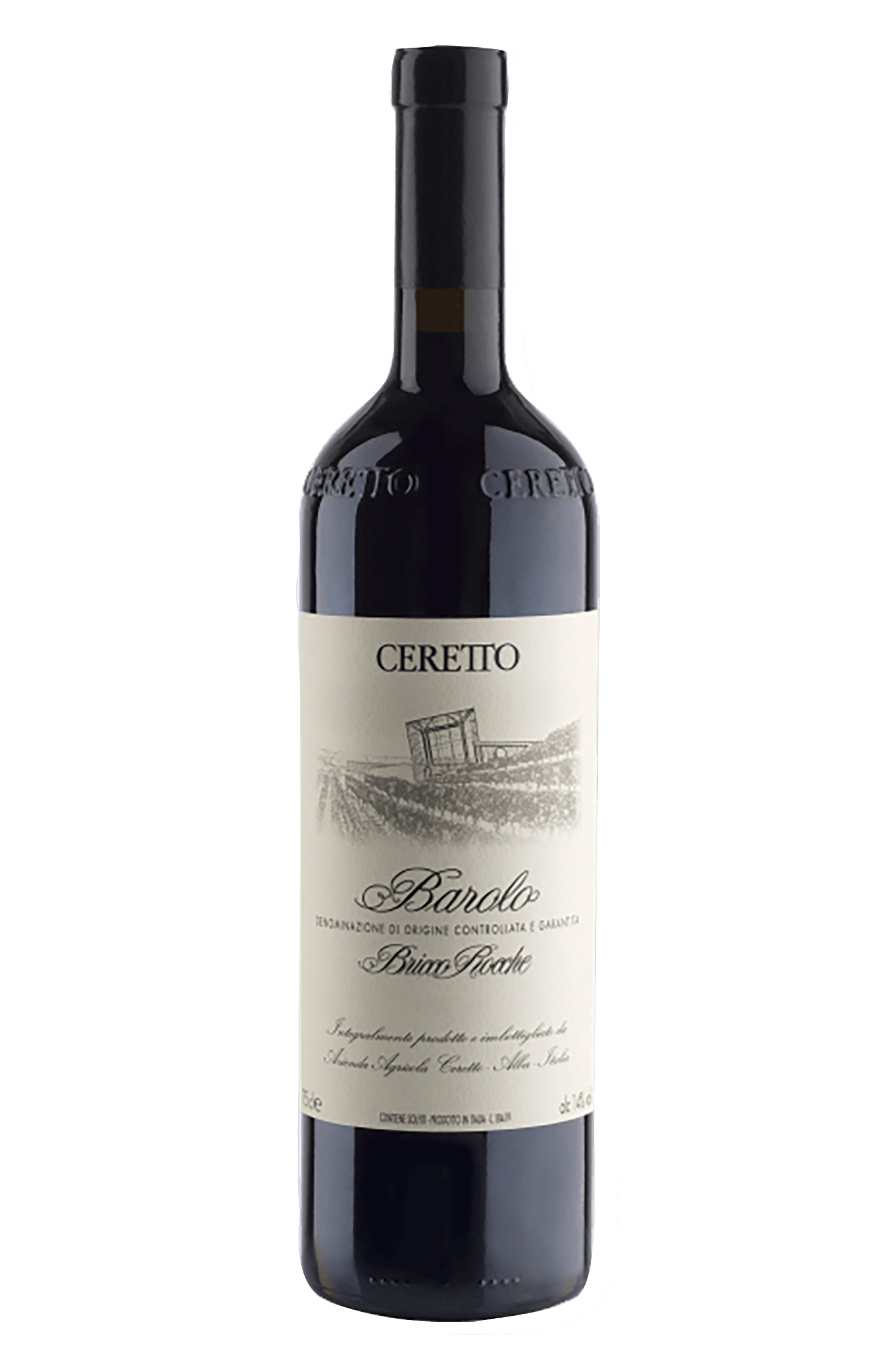 2020 Ceretto barolo bricco rocche bottle