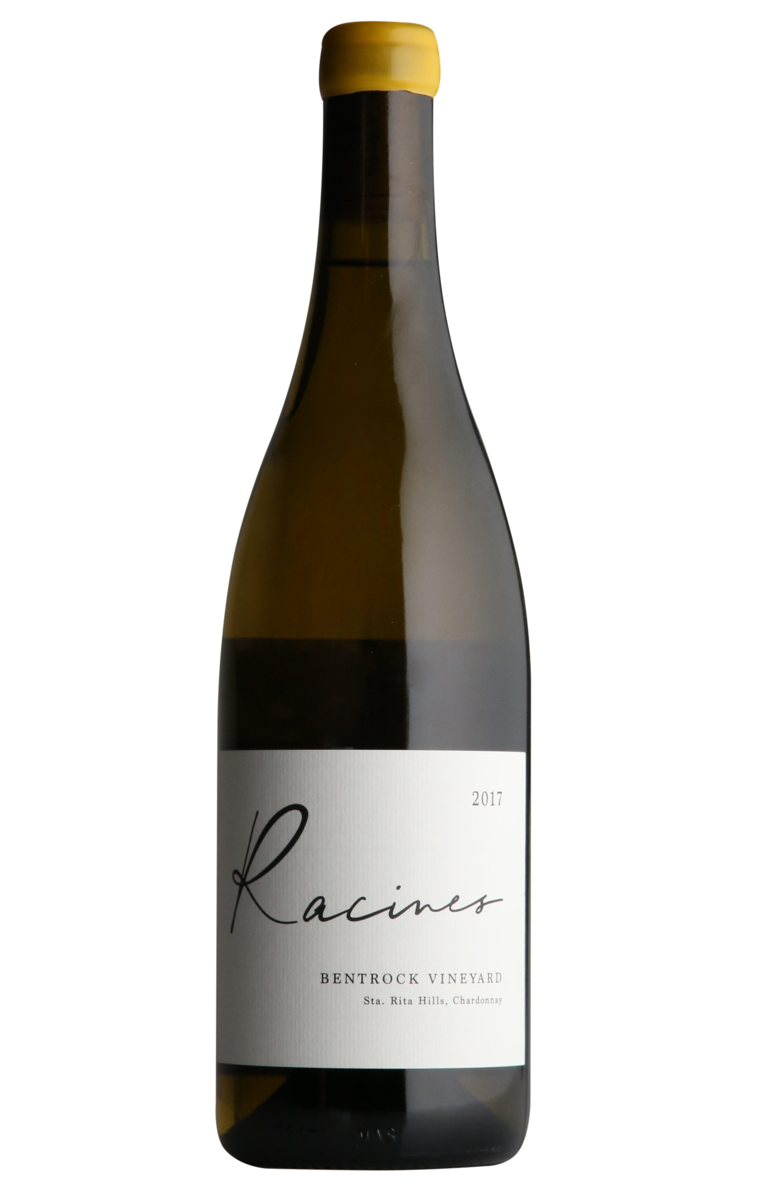 2020 Racines, Bentrock Chardonnay, Santa Rita Hills, California, USA