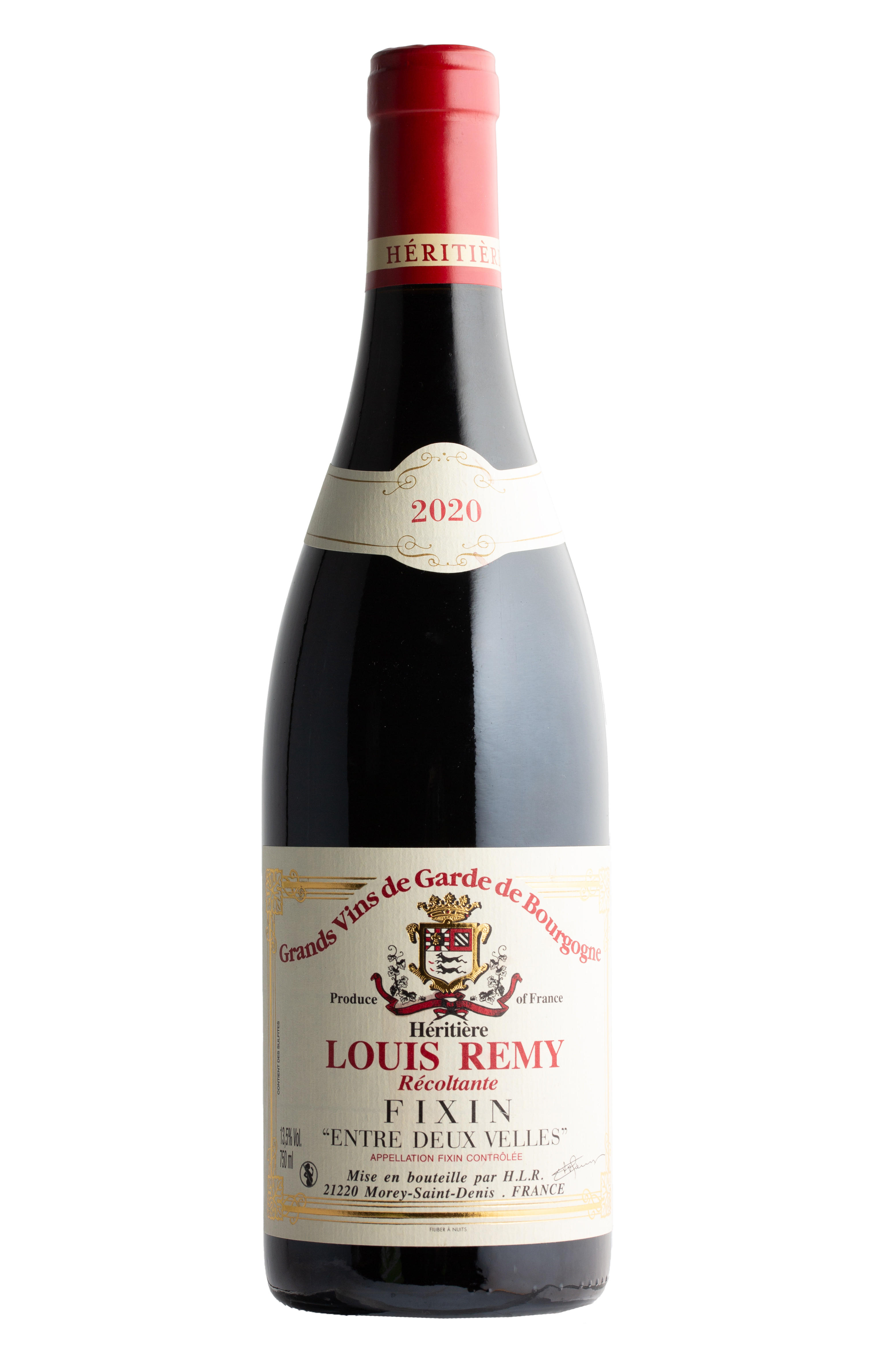 2020 Fixin, Entre Deux Velles, Héritière Louis Remy, Burgundy