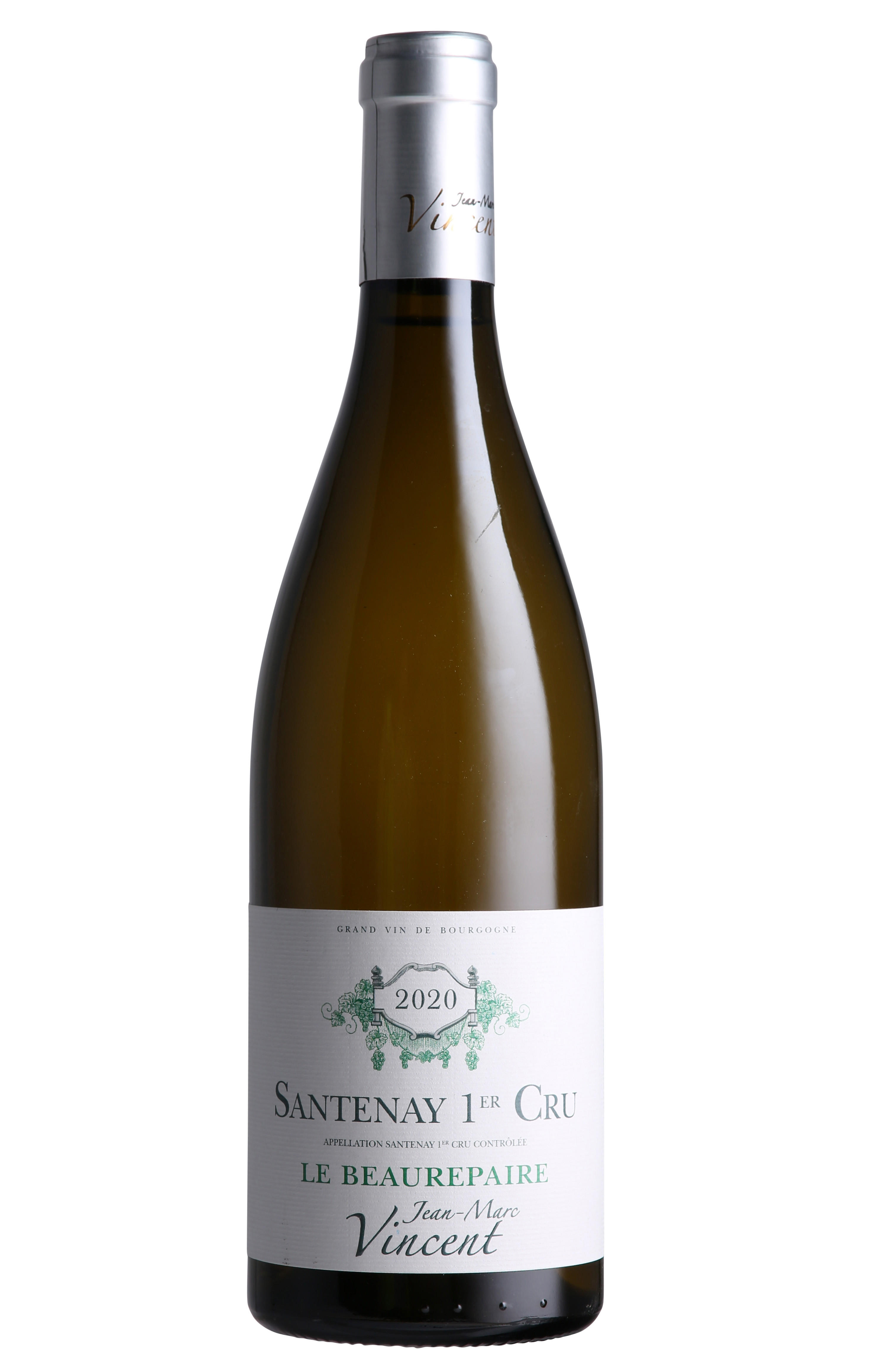 2020 Santenay Blanc, Le Beaurepaire, 1er Cru, Jean-Marc Vincent, Burgundy