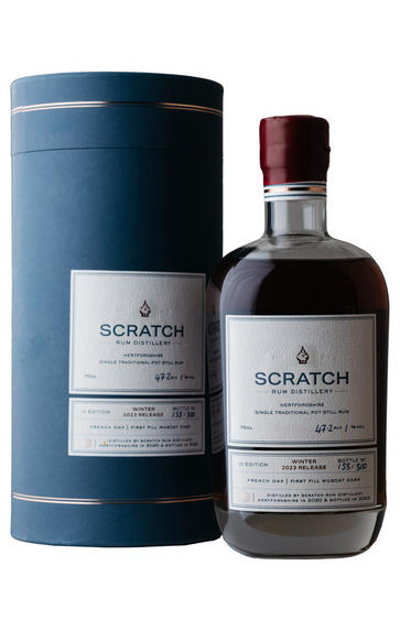 2020 Scratch, 1st Edition, French Oak, First Fill Ex-Muscat Cask, Winter 2023 Release, Rum, England (47.2%)