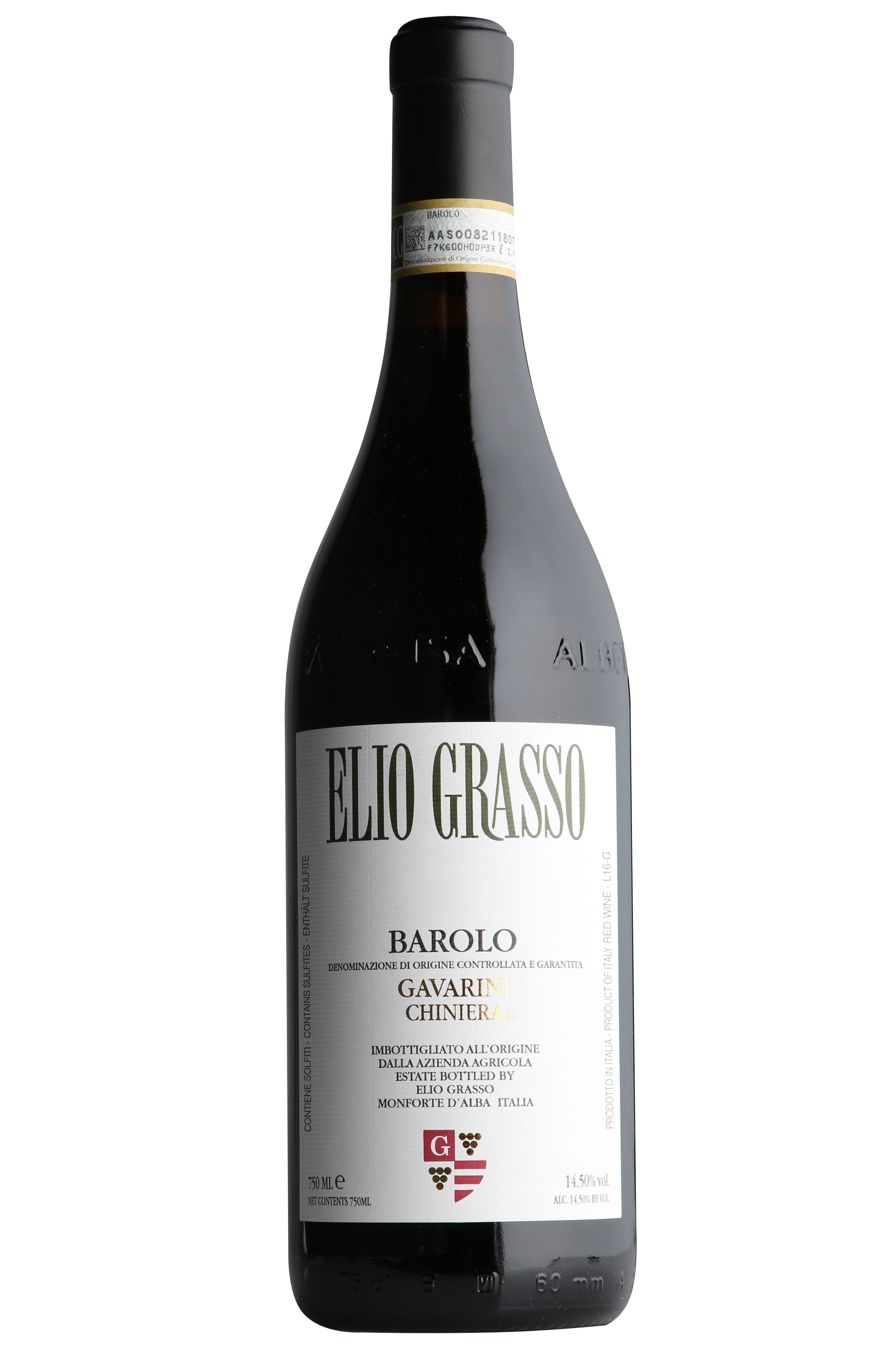 2020 Barolo, Gavarini Chiniera, Elio Grasso, Piedmont, Italy