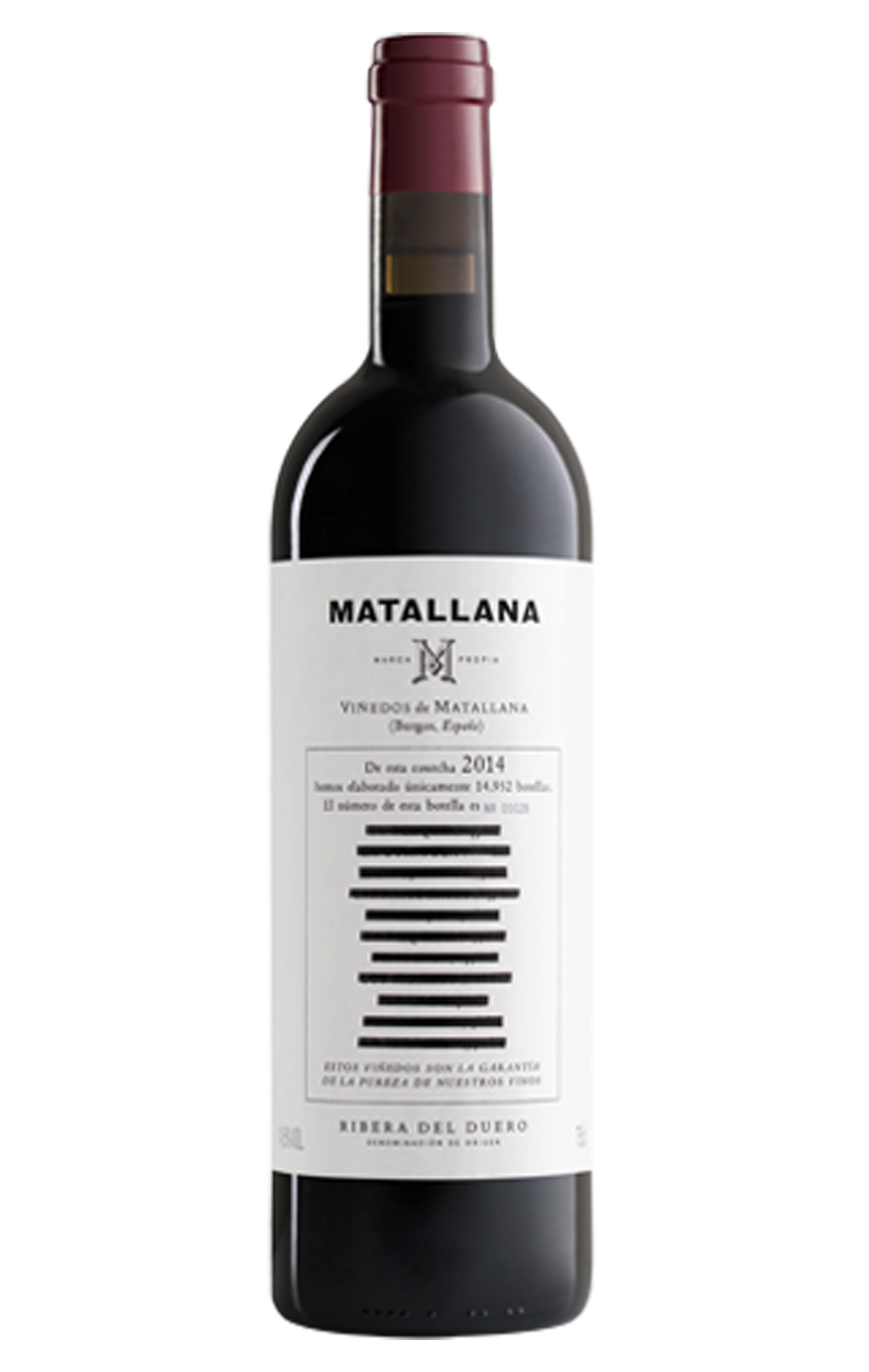 2020 Matallana, Telmo Rodriguez, Ribera del Duero, Spain