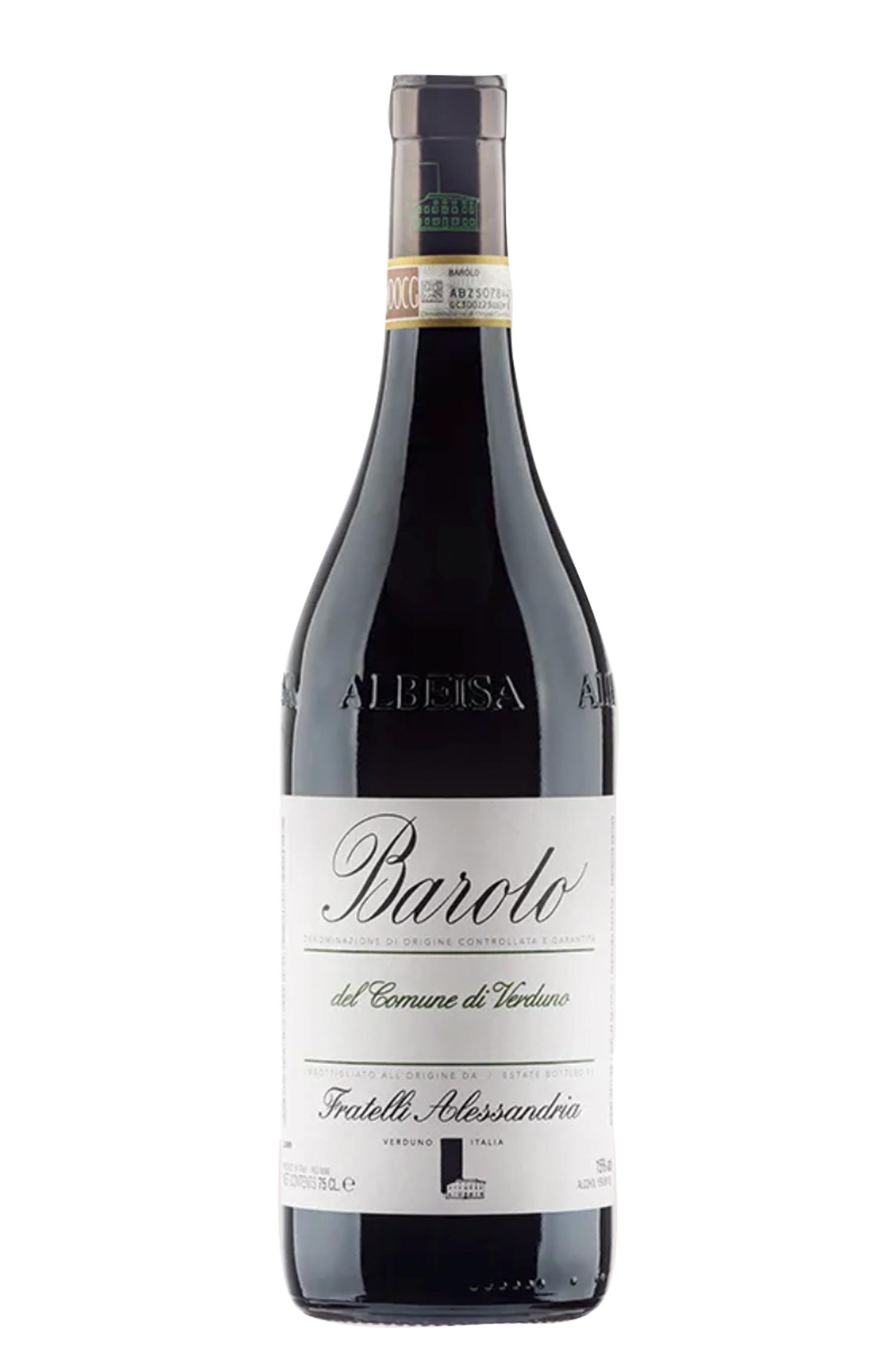 2020 Barolo, del Comune di Verduno, Fratelli Alessandria, Piedmont, Italy