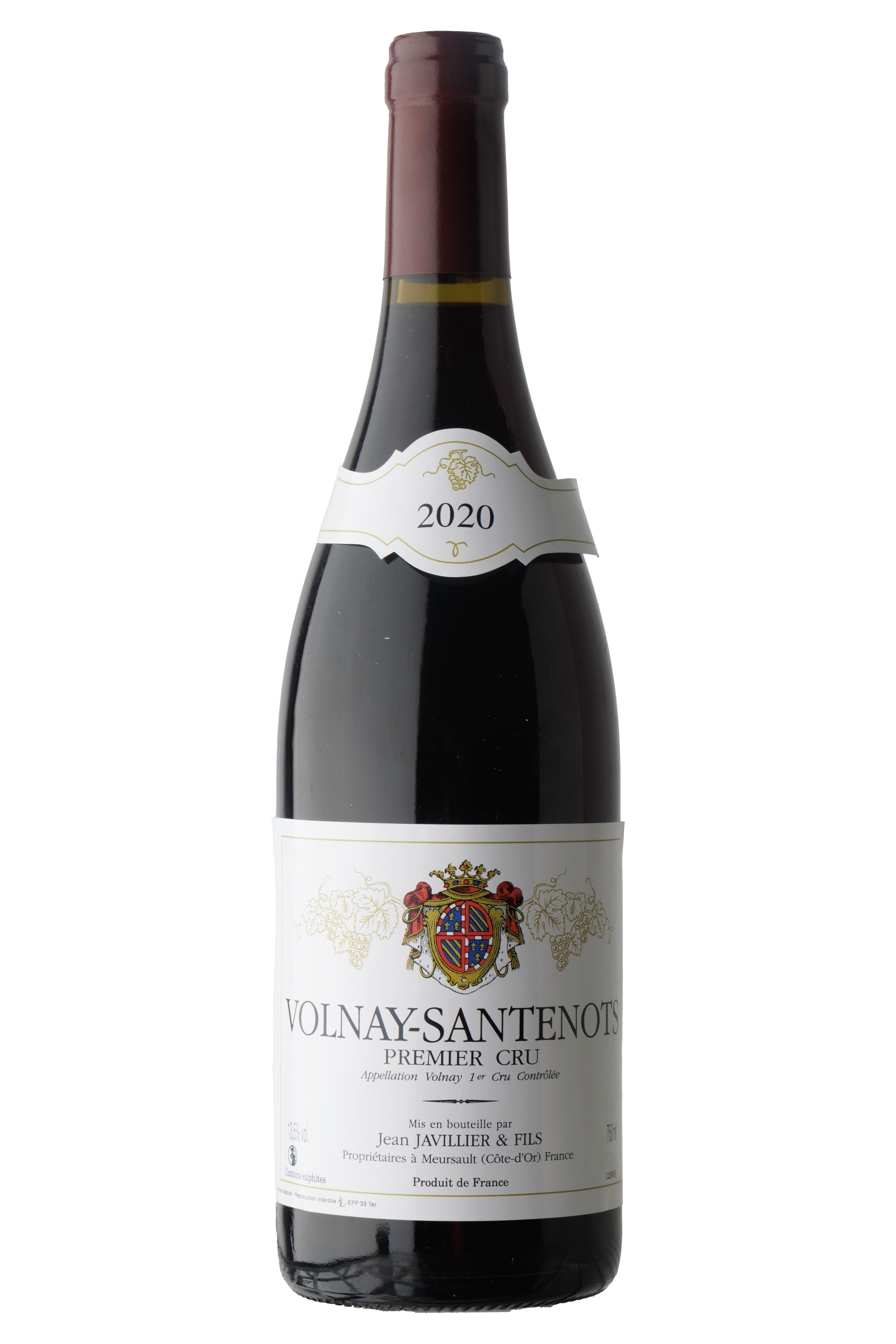 2020 Volnay-Santenots, 1er Cru, Jean Javillier & Fils, Burgundy