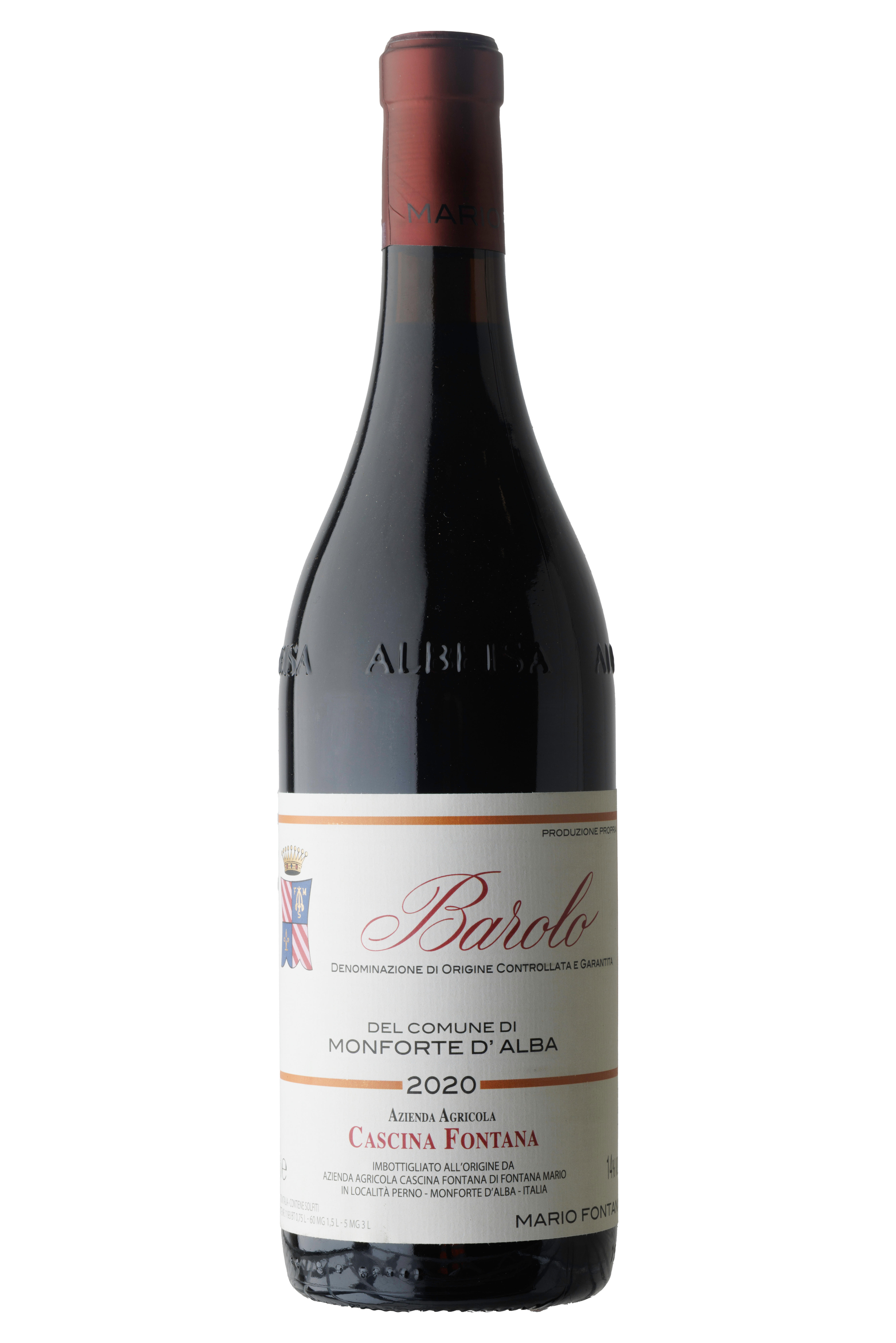2020 Barolo del Comune di Monforte d'Alba, Cascina Fontana, Piedmont, Italy
