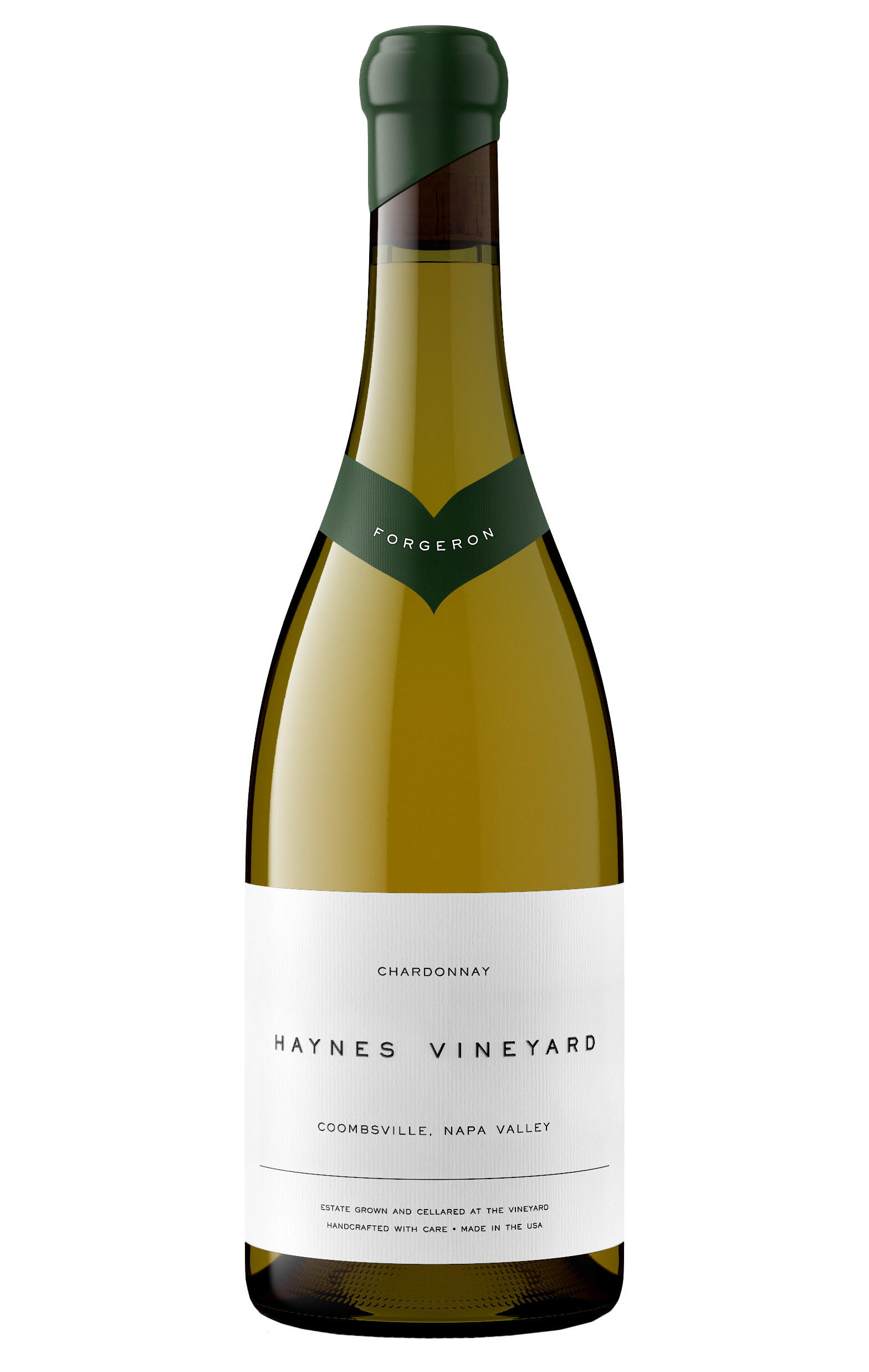 2020 Haynes Vineyard, Forgeron, Chardonnay, Coombsville, Napa Valley, California, USA