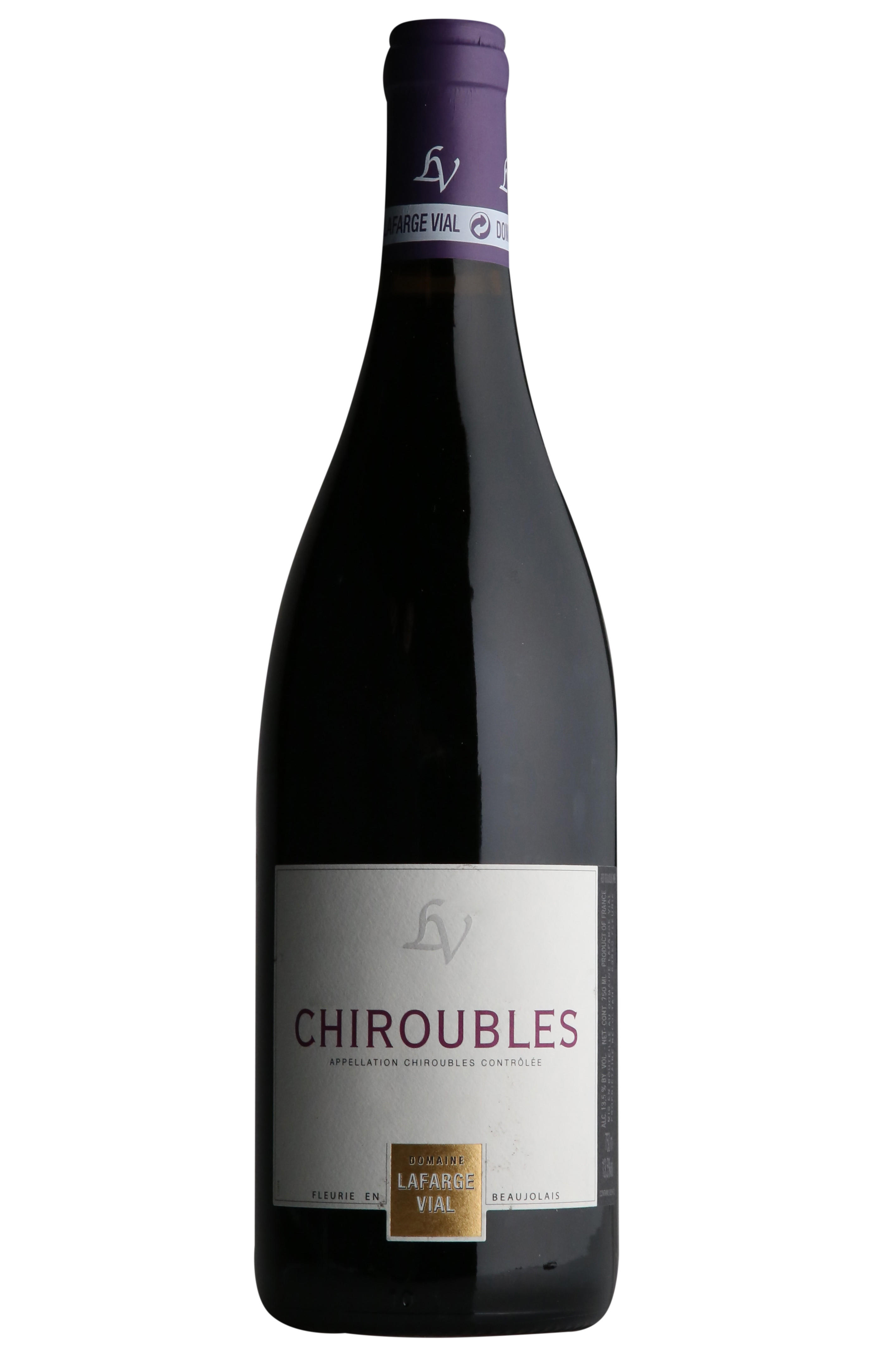 2021 Lafarge Vial Chiroubles, Lafarge-Vial, Beaujolais bottle
