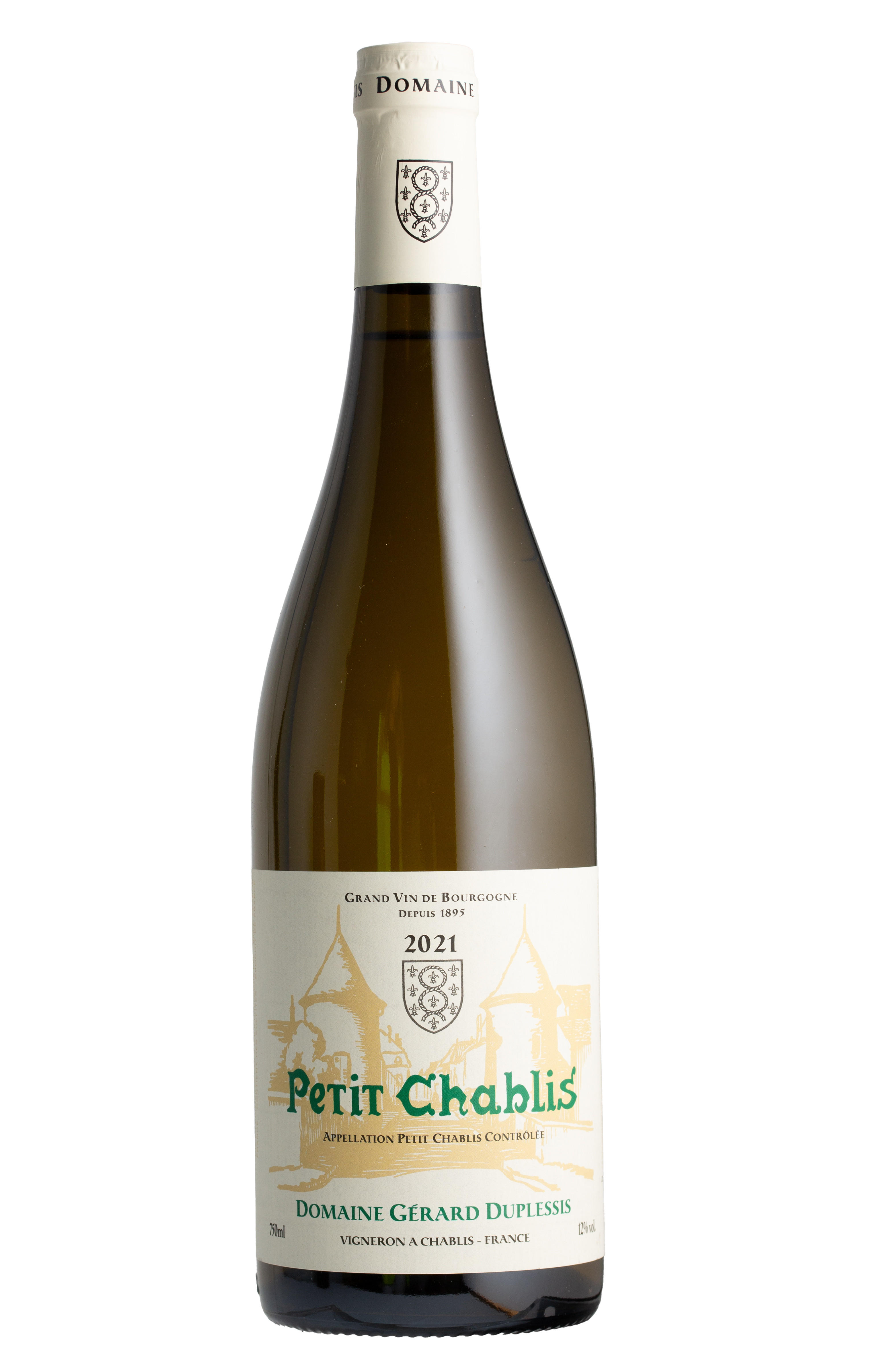 2021 Petit Chablis, Domaine Gérard Duplessis, Burgundy