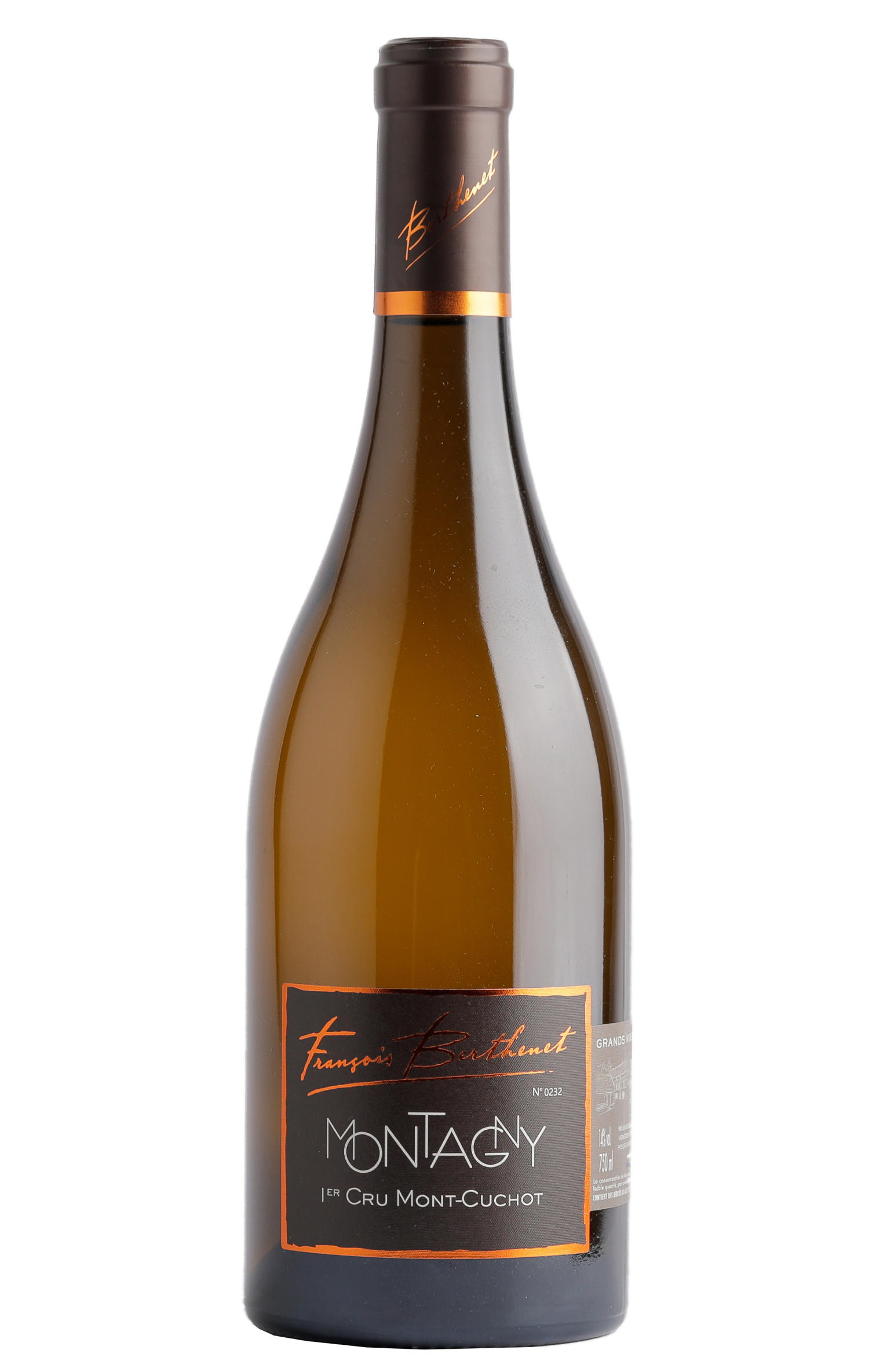 2021 Montagny, Mont-Cuchot, 1er Cru, Domaine Berthenet, Burgundy