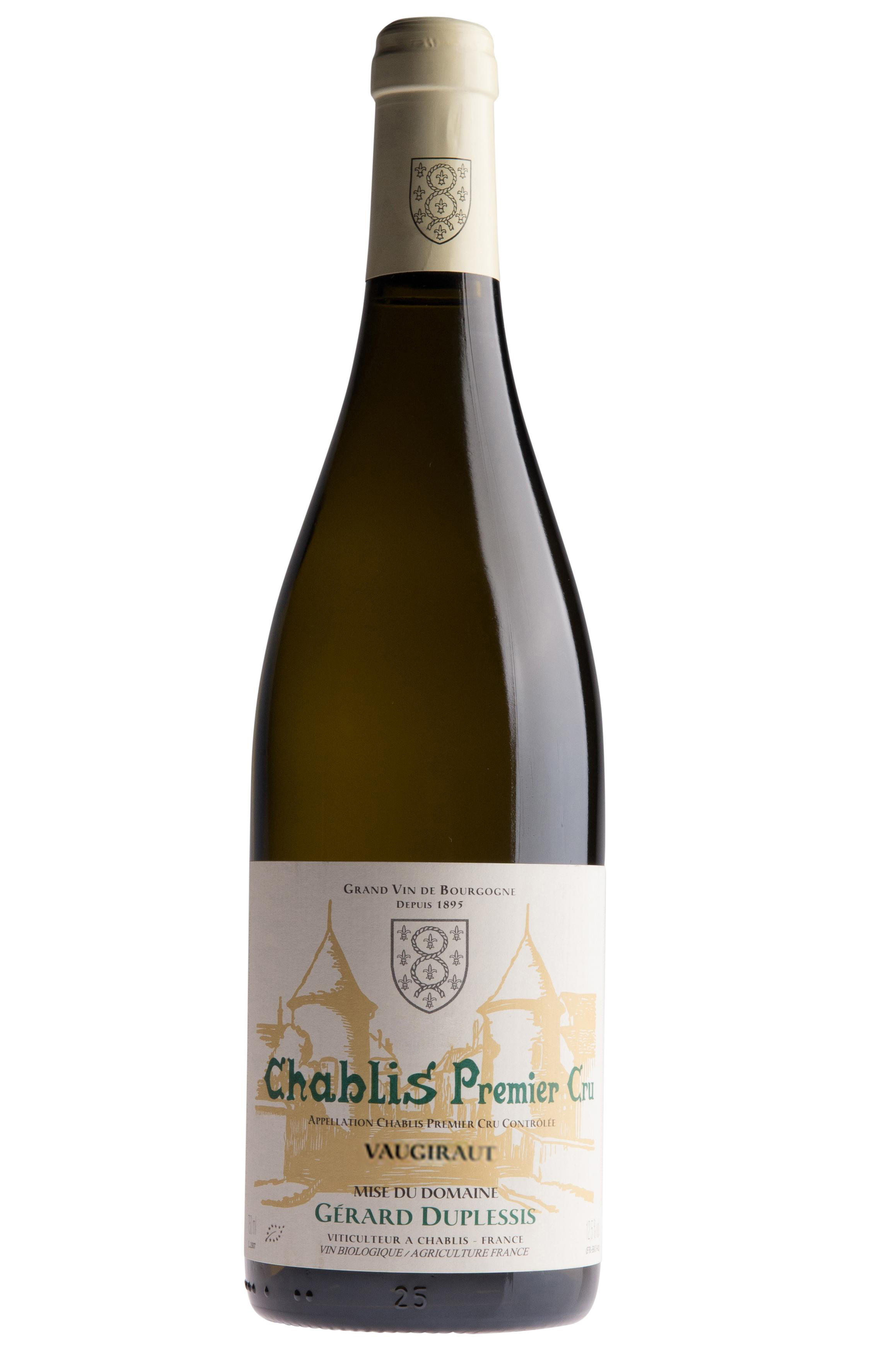 2021 Chablis, Vaugiraut, 1er Cru, Domaine Gérard Duplessis, Burgundy