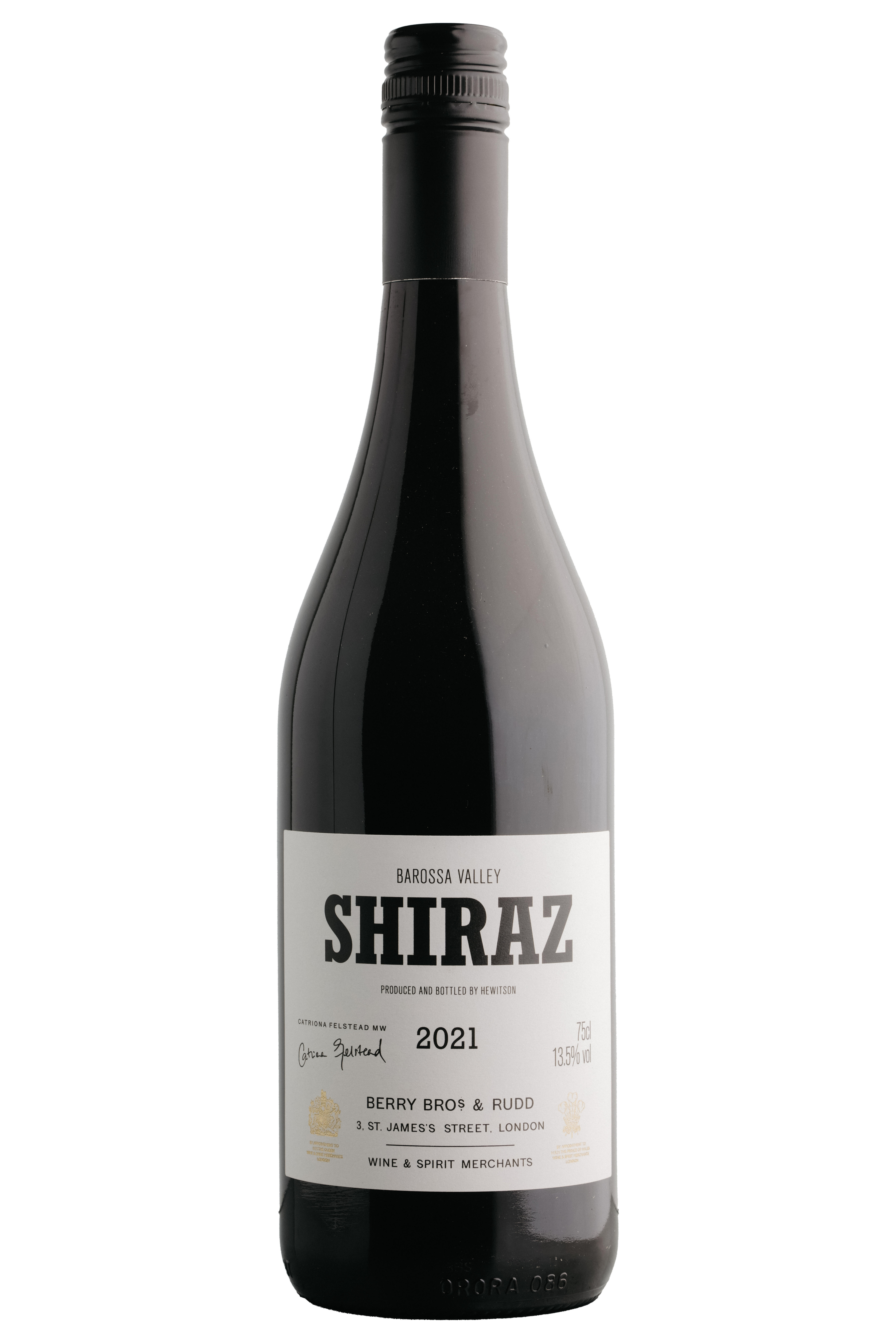2021 Berry Bros. & Rudd Australian Shiraz by Hewitson, Barossa Valley