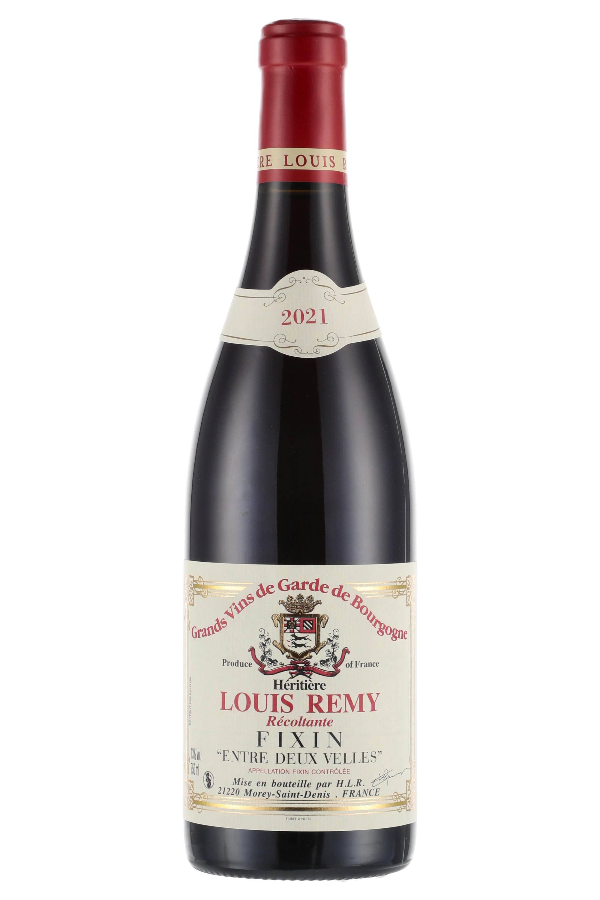 2021 Fixin, Entre Deux Velles, Héritière Louis Remy, Burgundy
