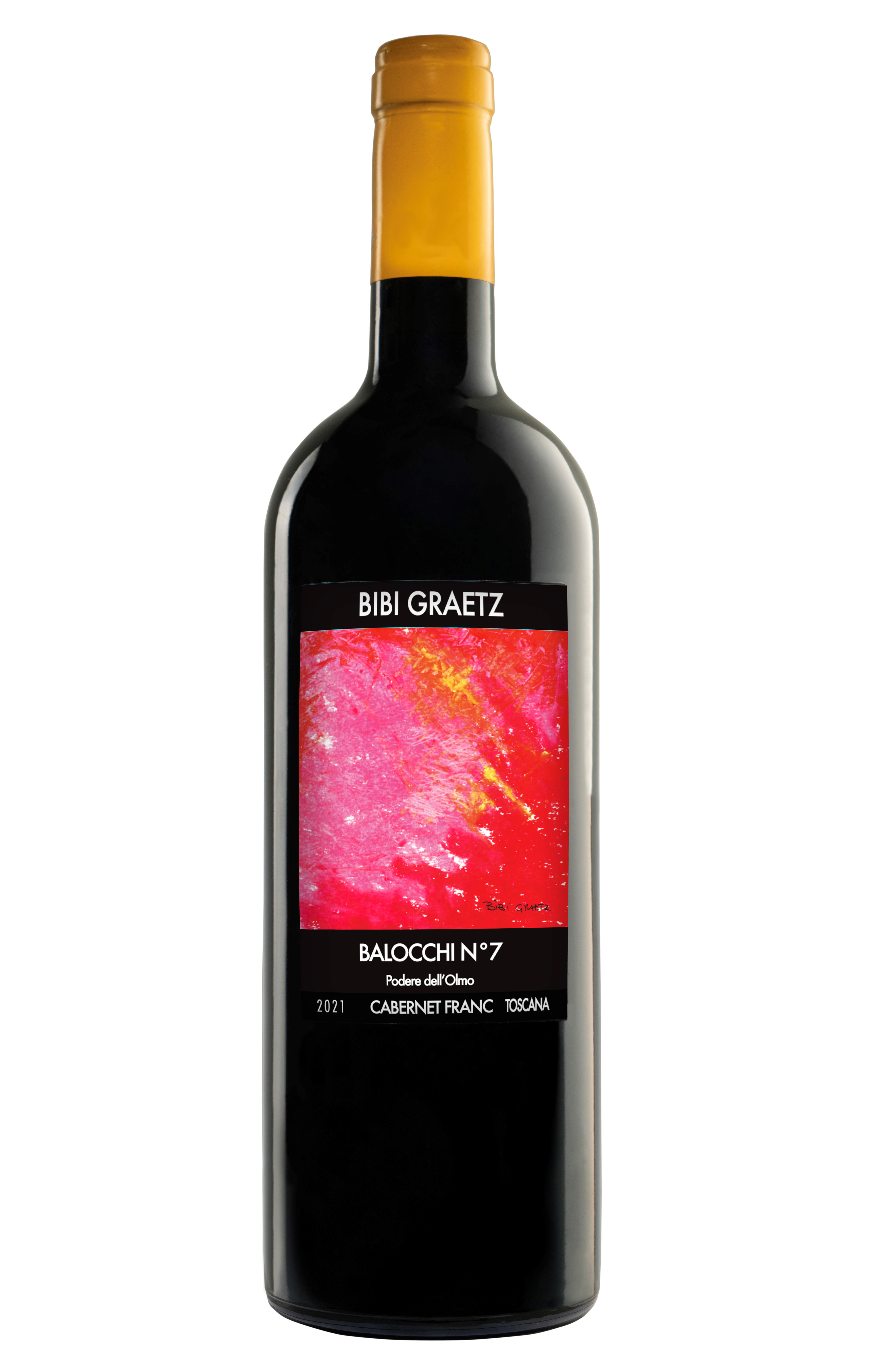 2021 Balocchi No.7, Cabernet Franc, Poderi dell'Olmo, Bibi Graetz, Tuscany, Italy