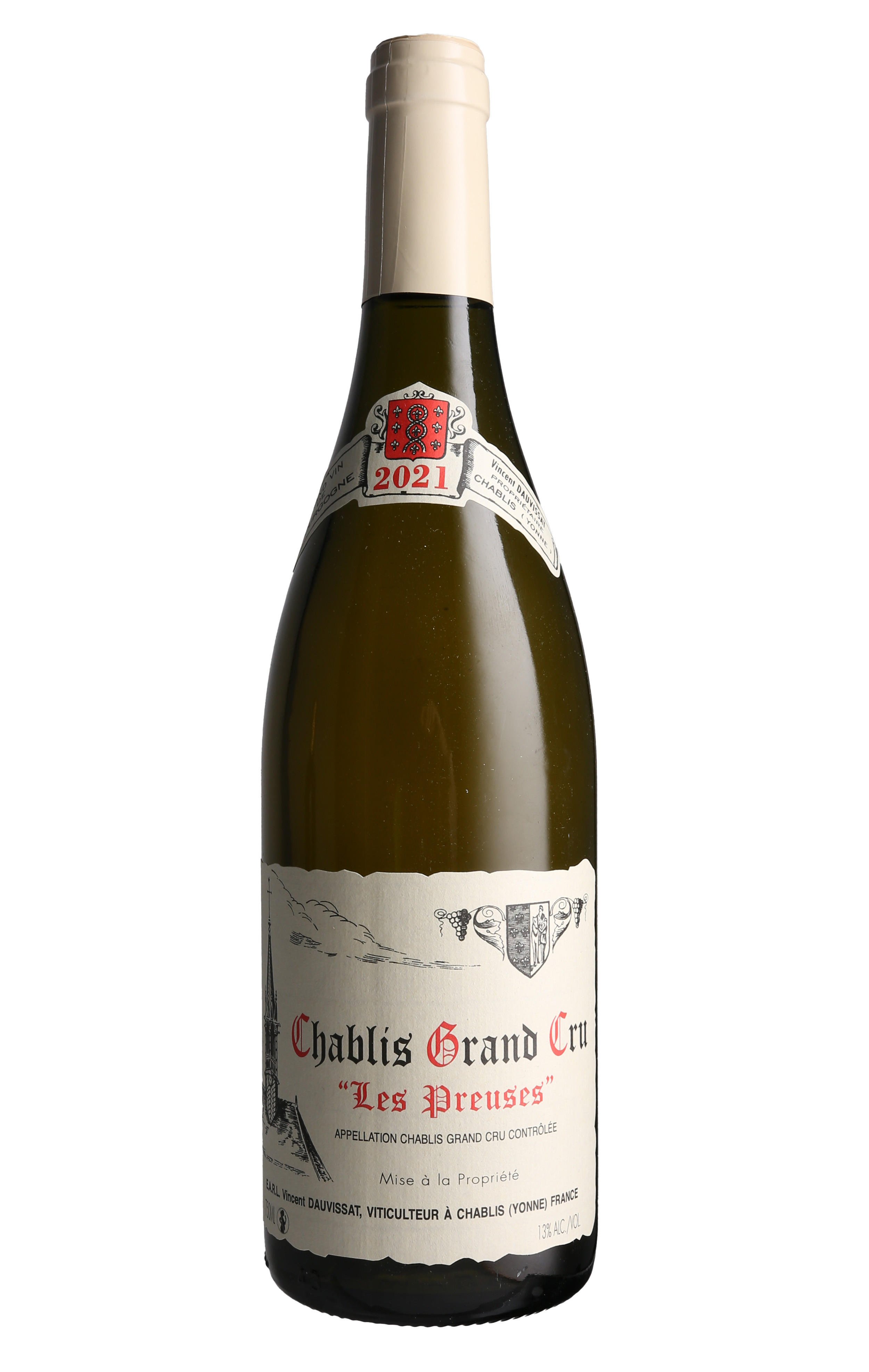 2021 Chablis, Les Preuses, Grand Cru, Vincent Dauvissat, Burgundy