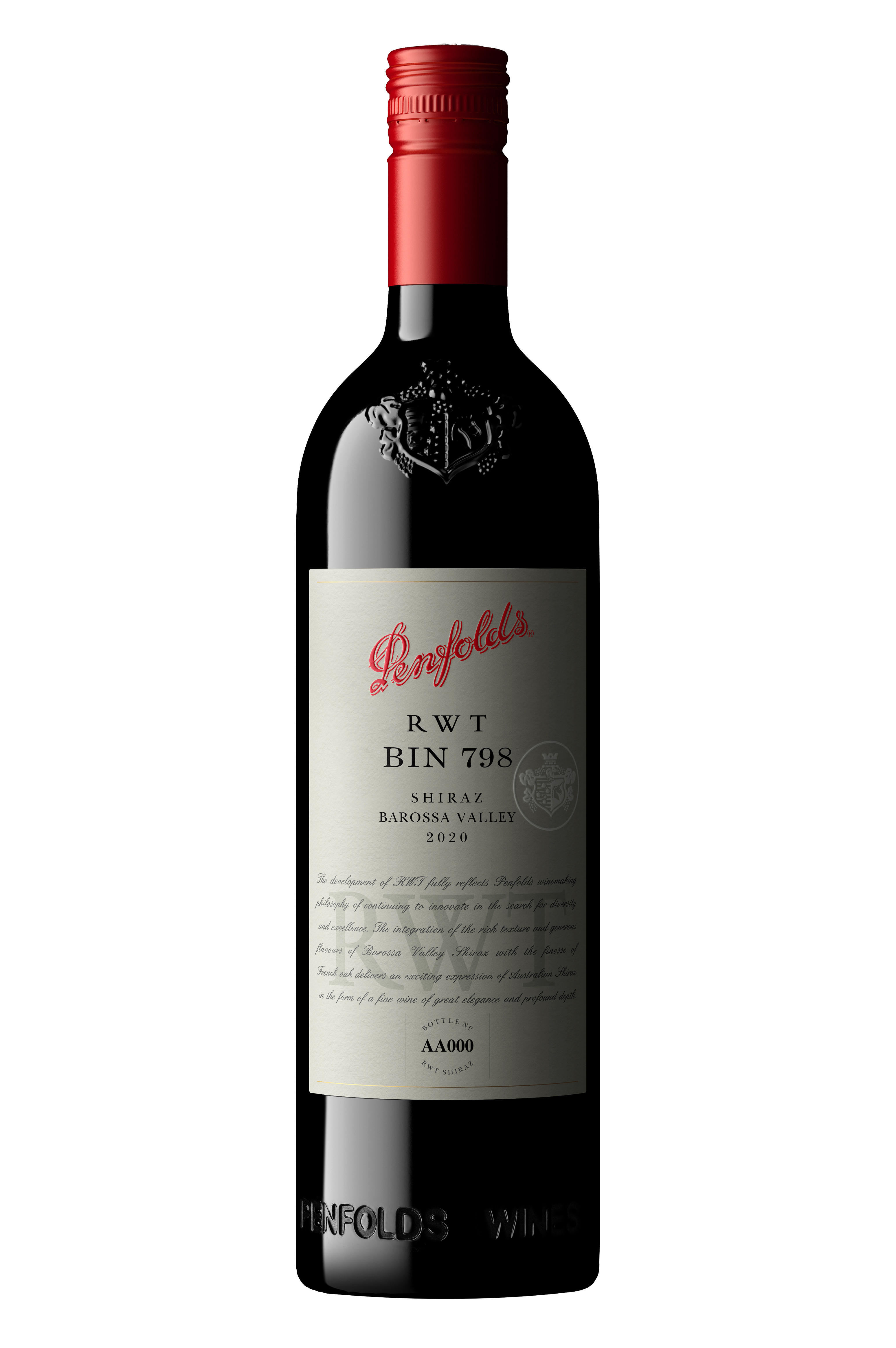 2021 Penfolds, Bin 798 RWT Shiraz, Barossa Valley, Australia