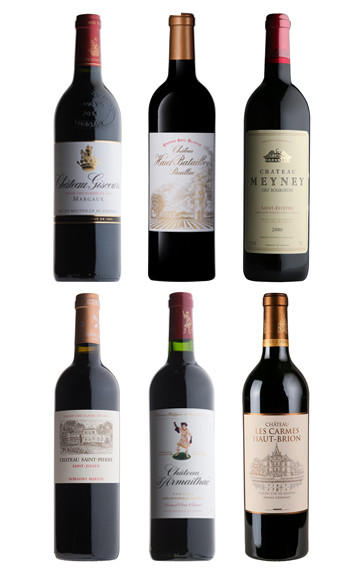2021 Bordeaux Left Bank Selection, Six-Bottle Assortment Case
