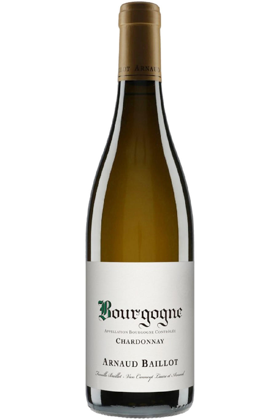 2021 Bourgogne, Chardonnay, Arnaud Baillot, Burgundy
