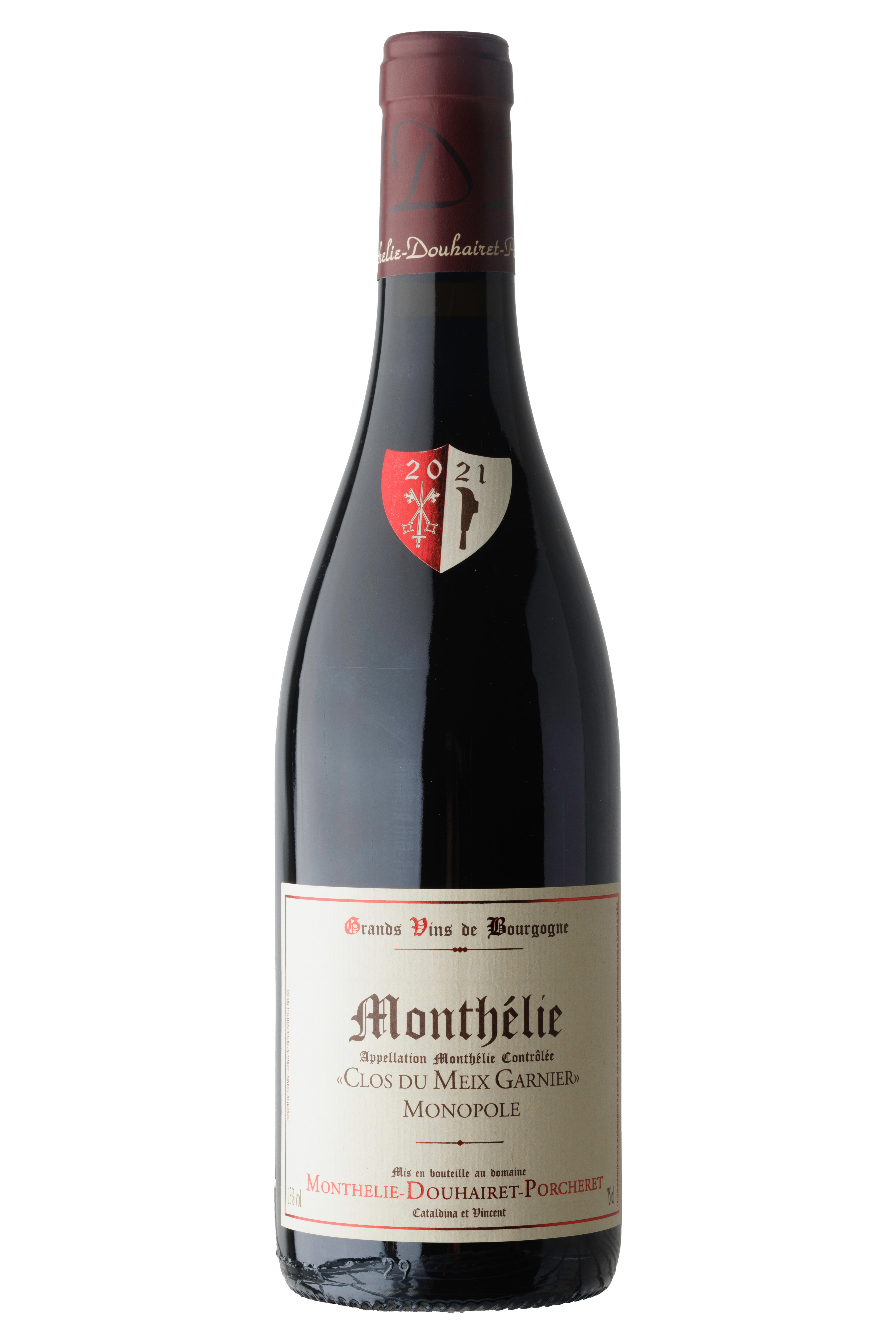 2021 Monthélie, Clos du Meix Garnier, Domaine Monthelie-Douhairet