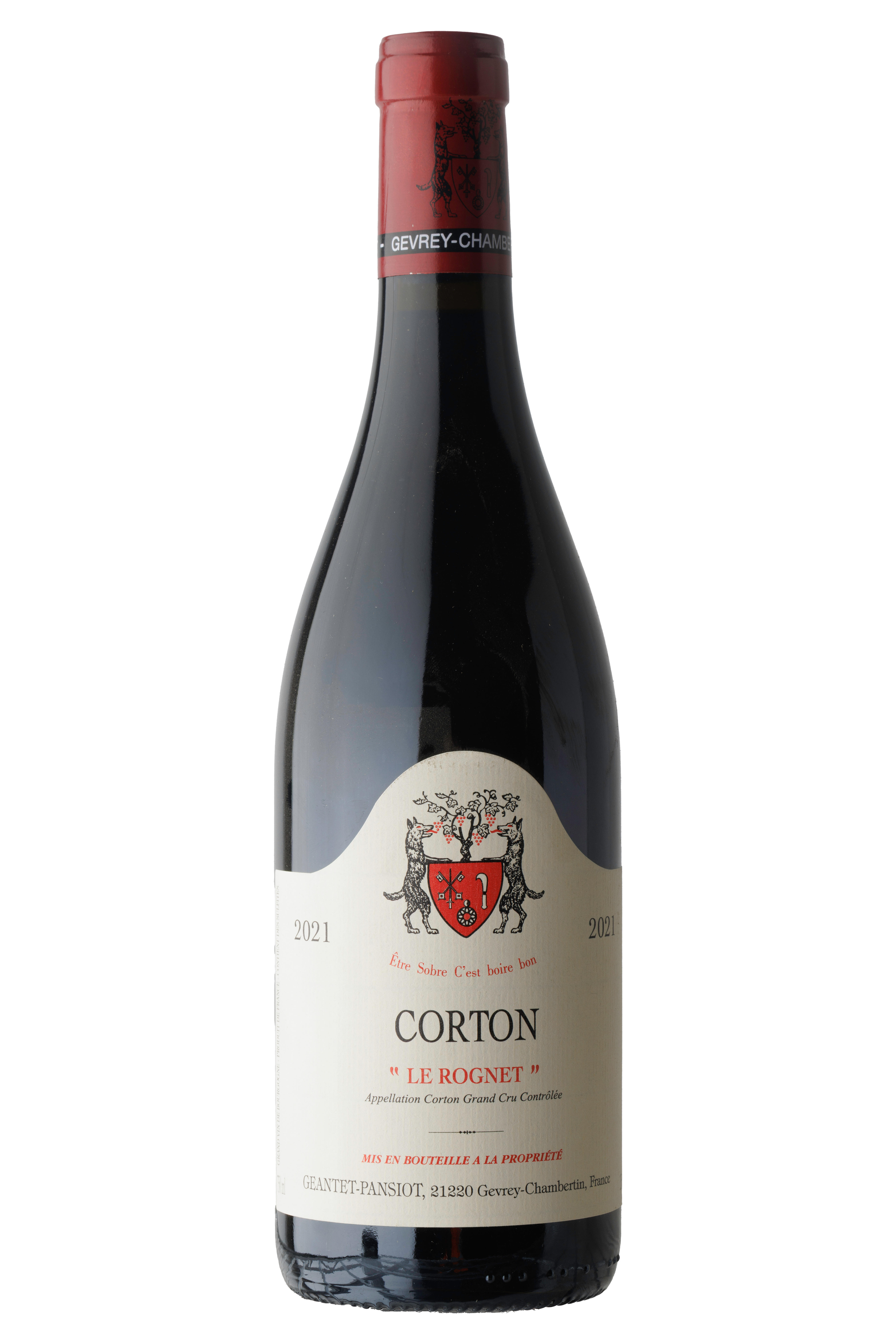2021 Corton, Le Rognet, Grand Cru, Domaine Geantet-Pansiot, Burgundy