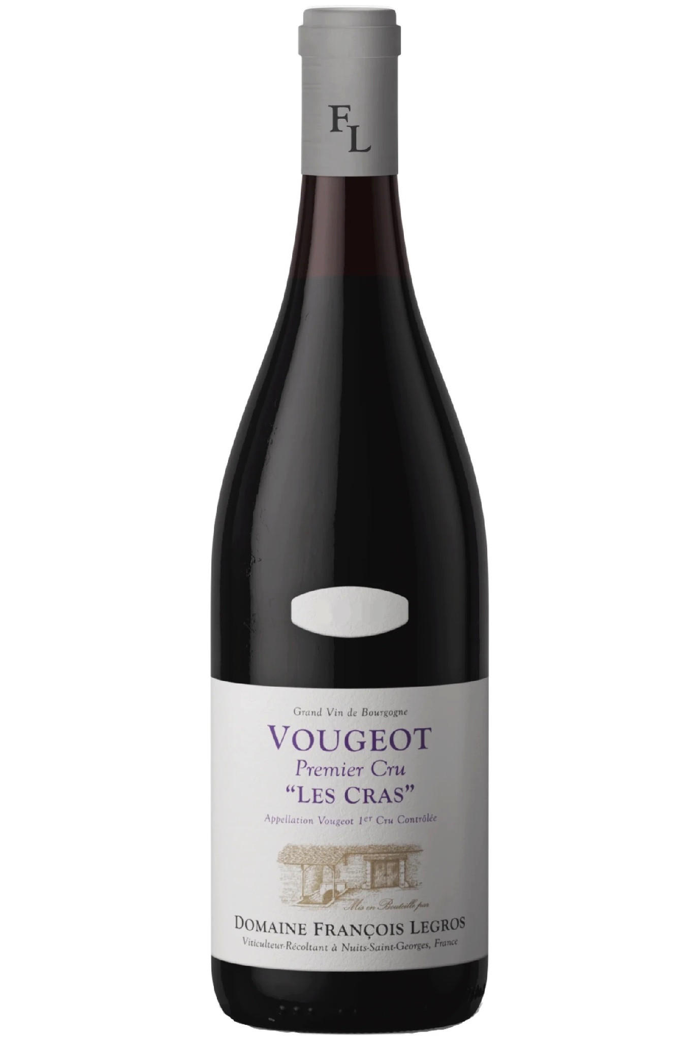 2021 Vougeot, Les Cras, 1er Cru, Domaine François Legros, Burgundy