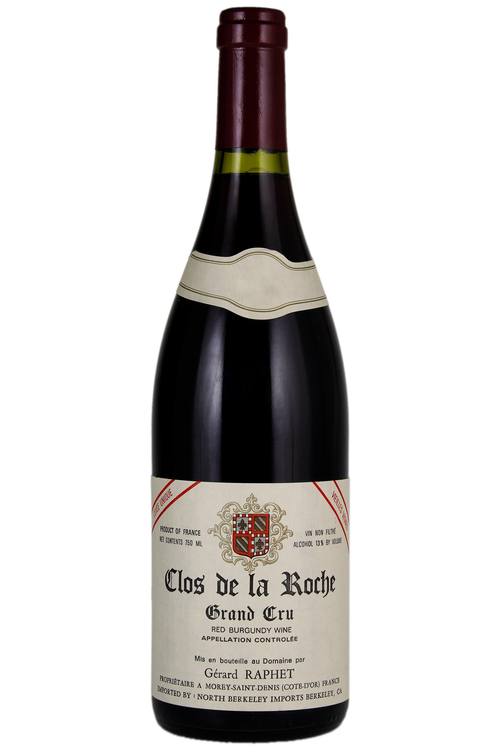 2021 Clos de la Roche, Grand Cru, Domaine Gerard Raphet, Burgundy