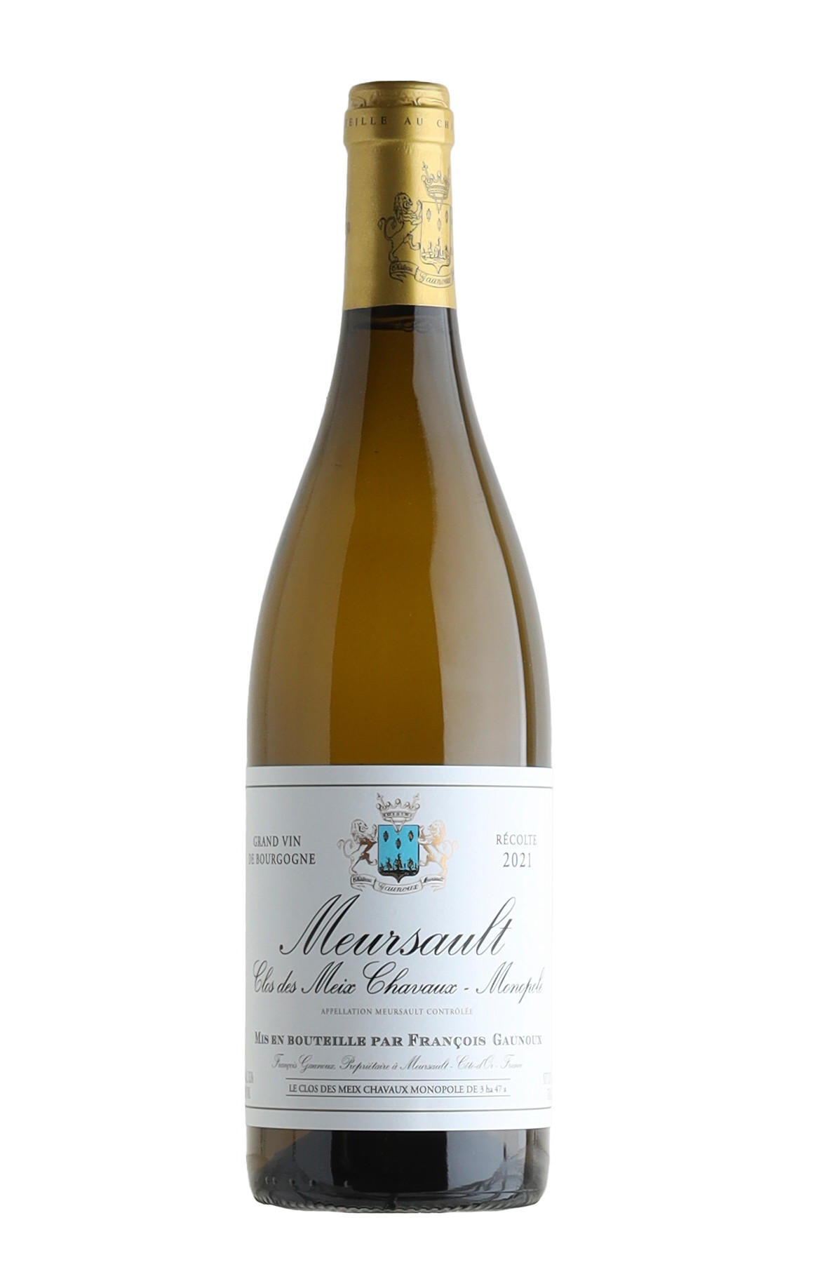 2021 Meursault, Clos des Meix Chavaux, Domaine François Gaunoux, Burgundy