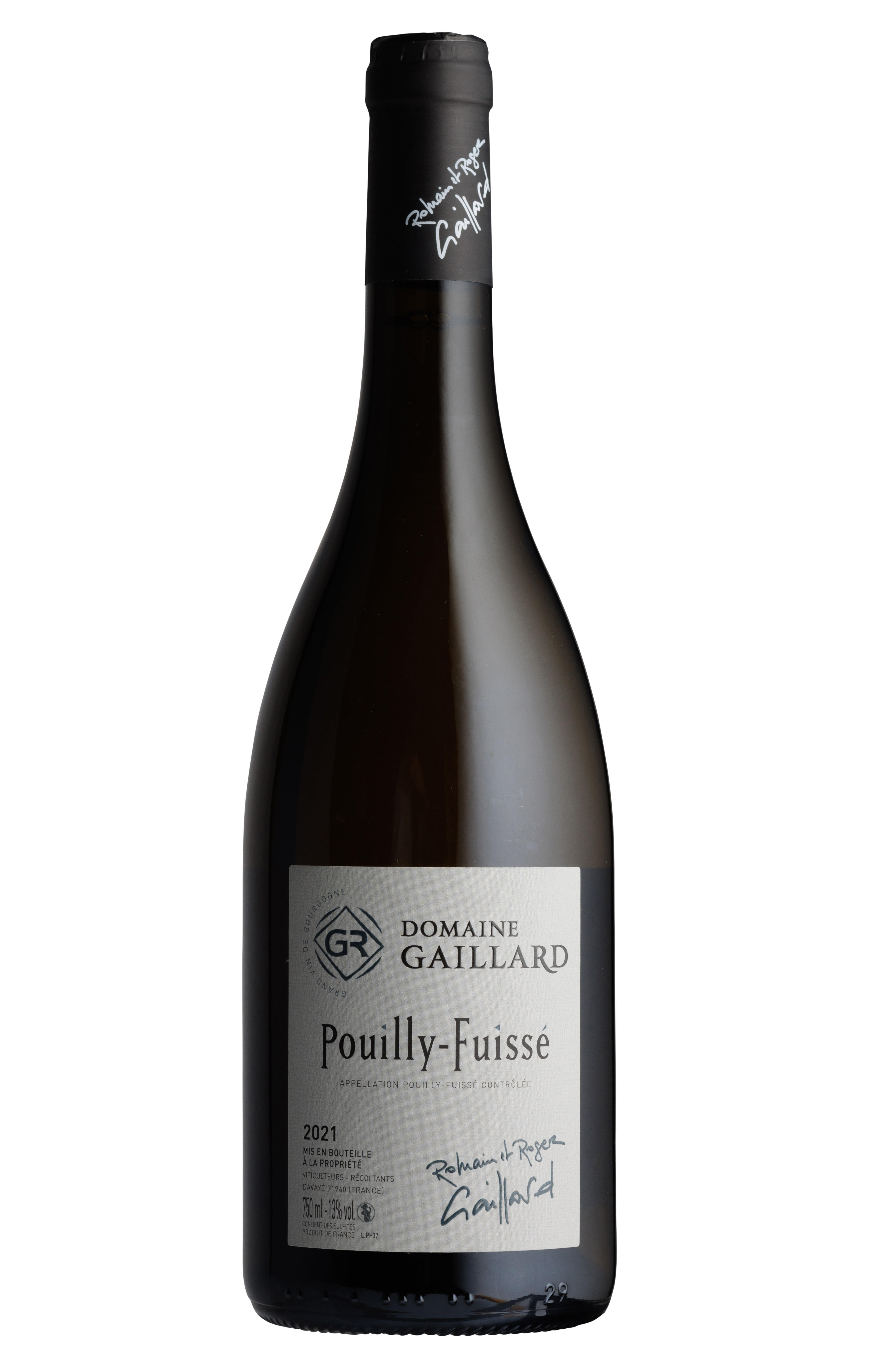 2021 Pouilly-Fuissé, Domaine Gaillard, Burgundy