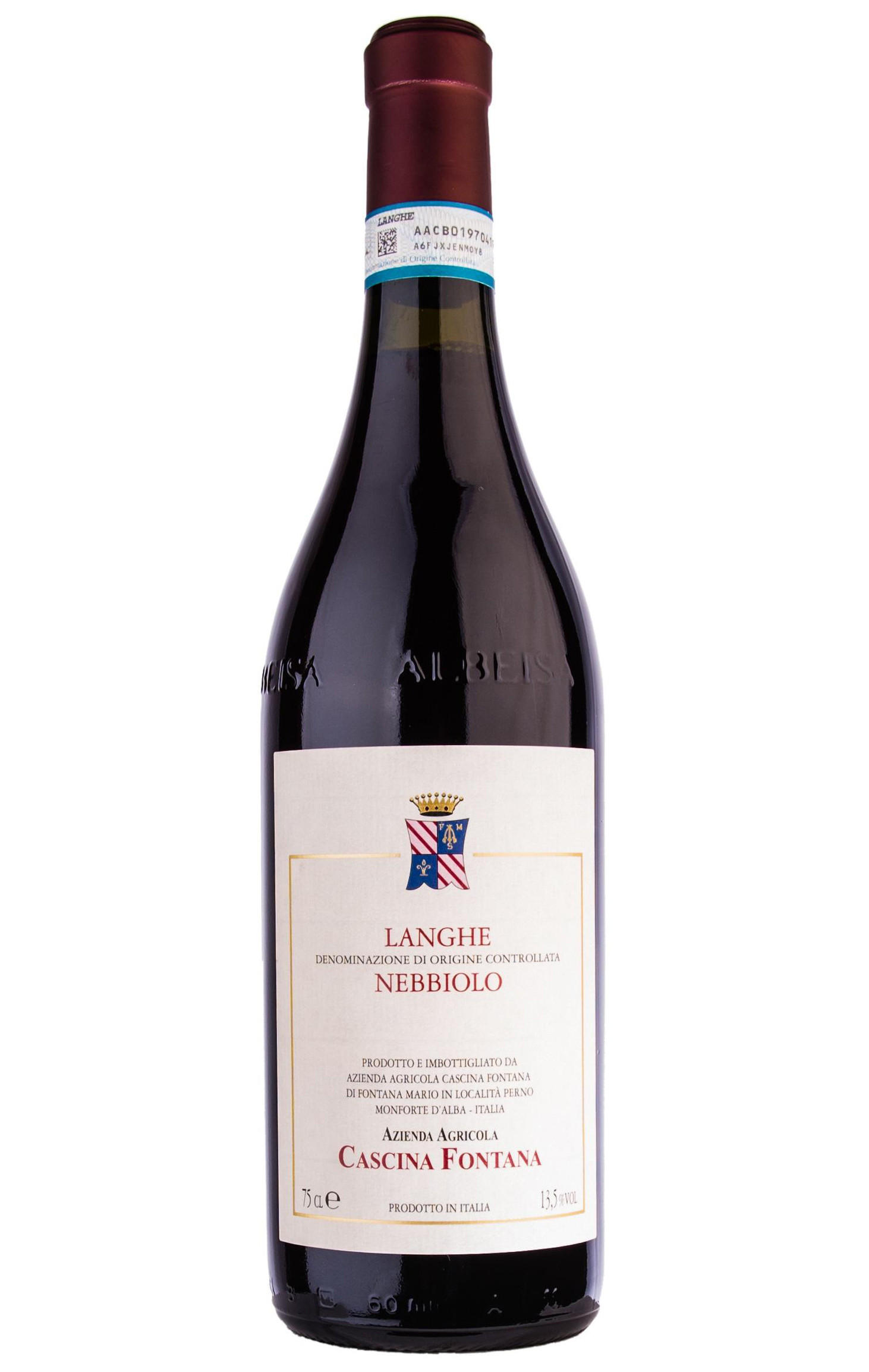 2022 Langhe Nebbiolo, Cascina Fontana, Piedmont, Italy