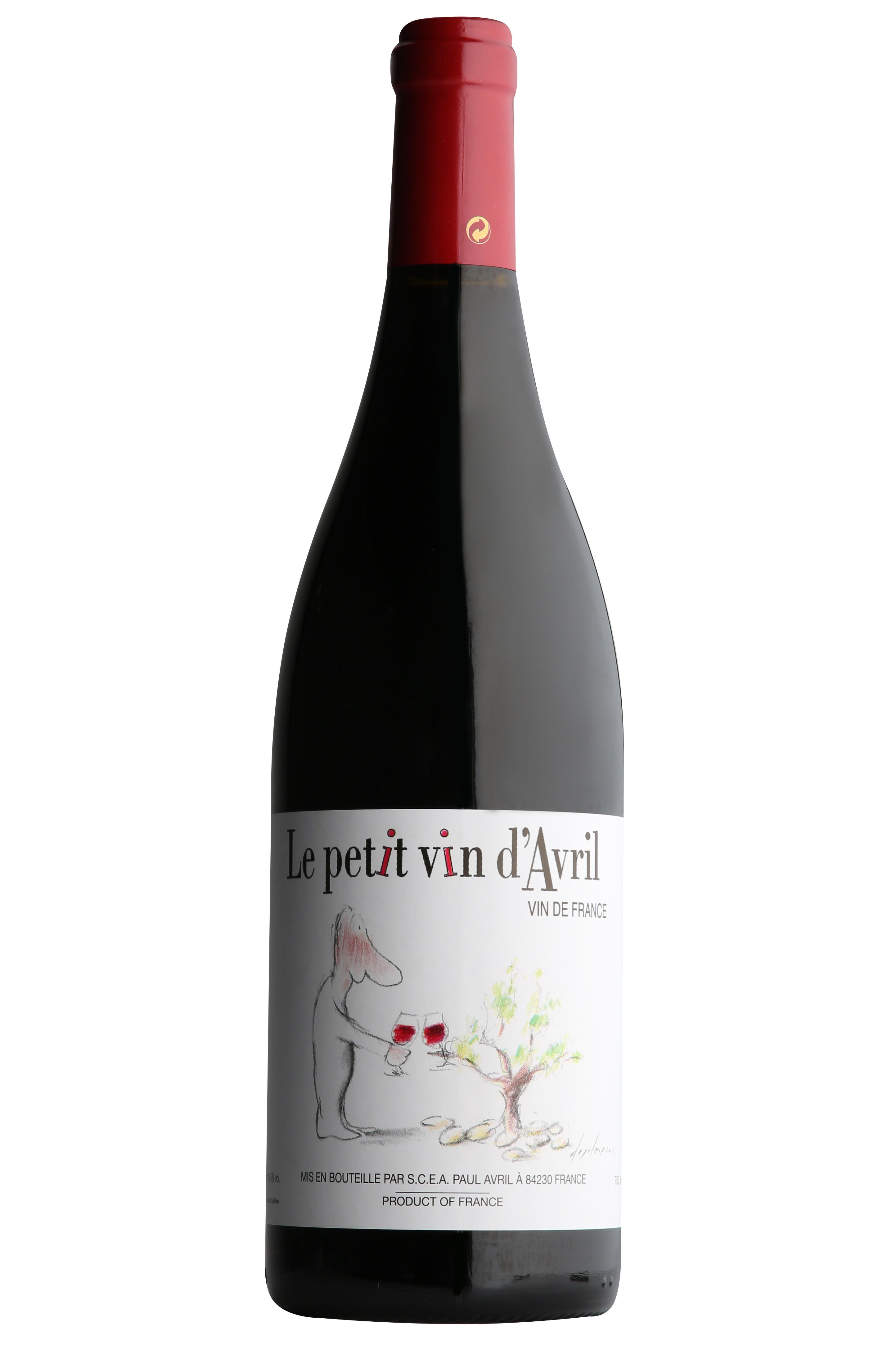 2022 Paul Avril & Fils, Le Petit Vin d'Avril, Vin de France (2022 Bottling)