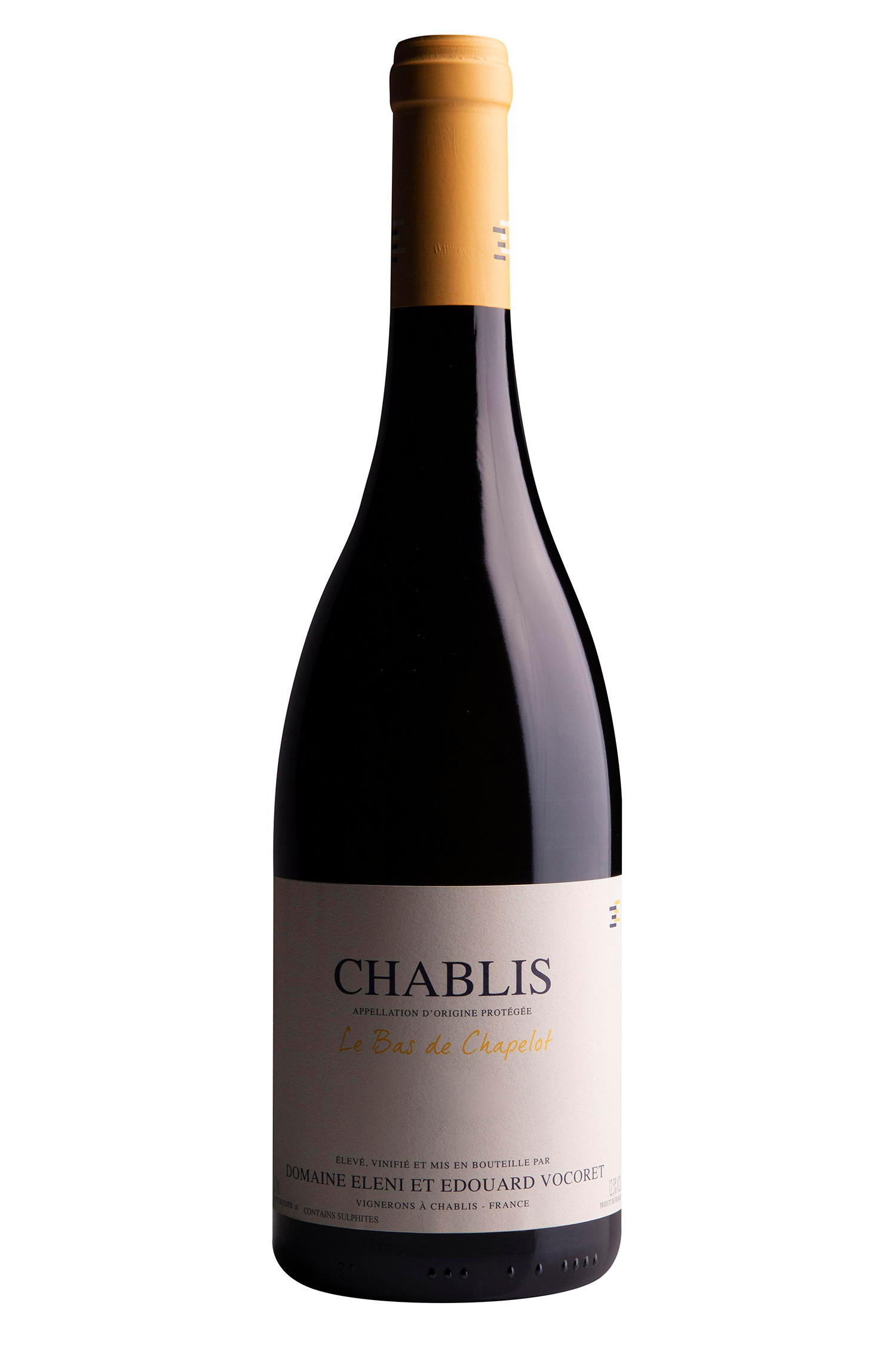 2022 Chablis, Le Bas de Chapelot, Domaine Eleni & Edouard Vocoret, Burgundy