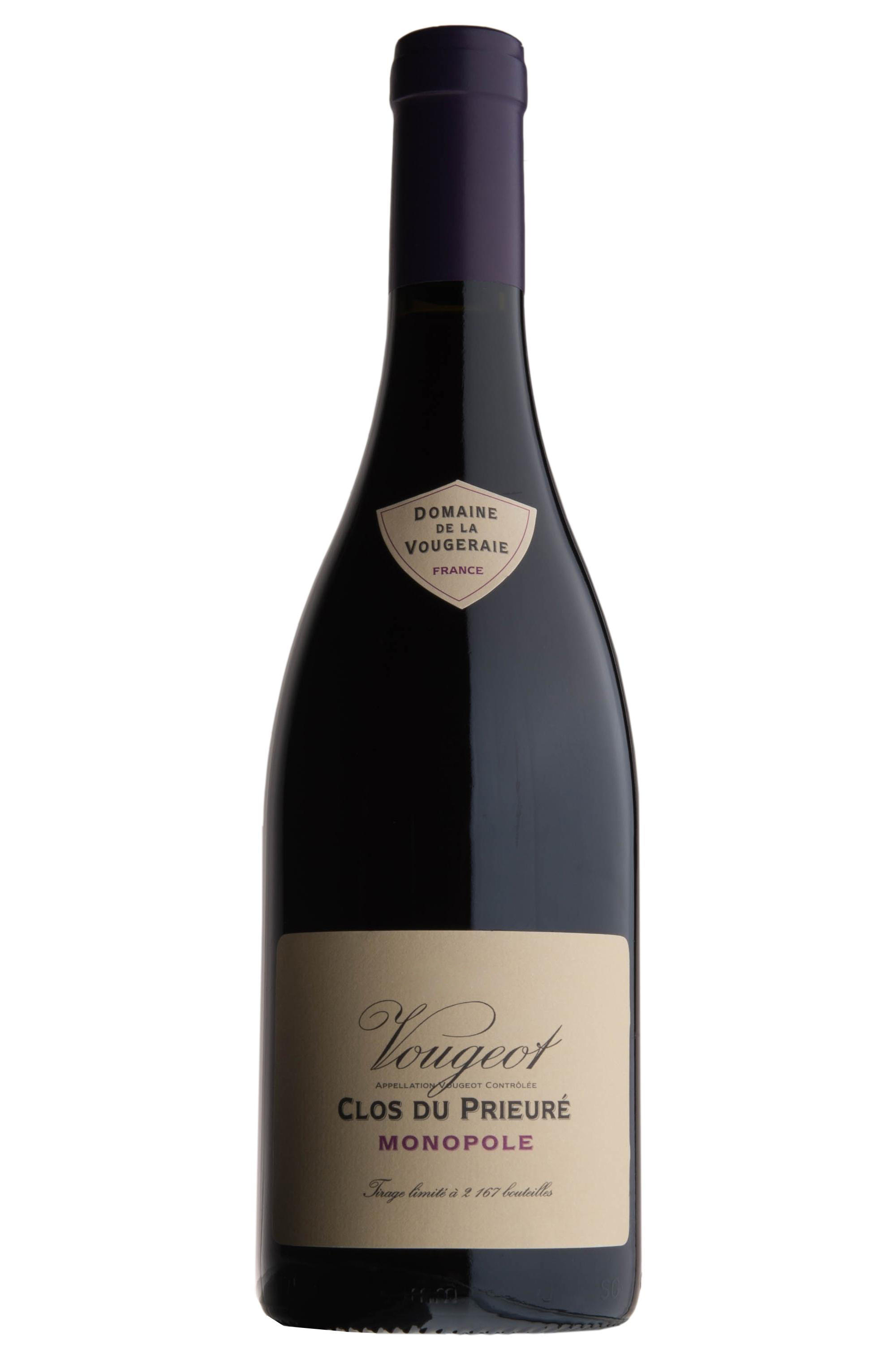2022 Vougeot Rouge, Clos du Prieuré, Domaine de la Vougeraie, Burgundy