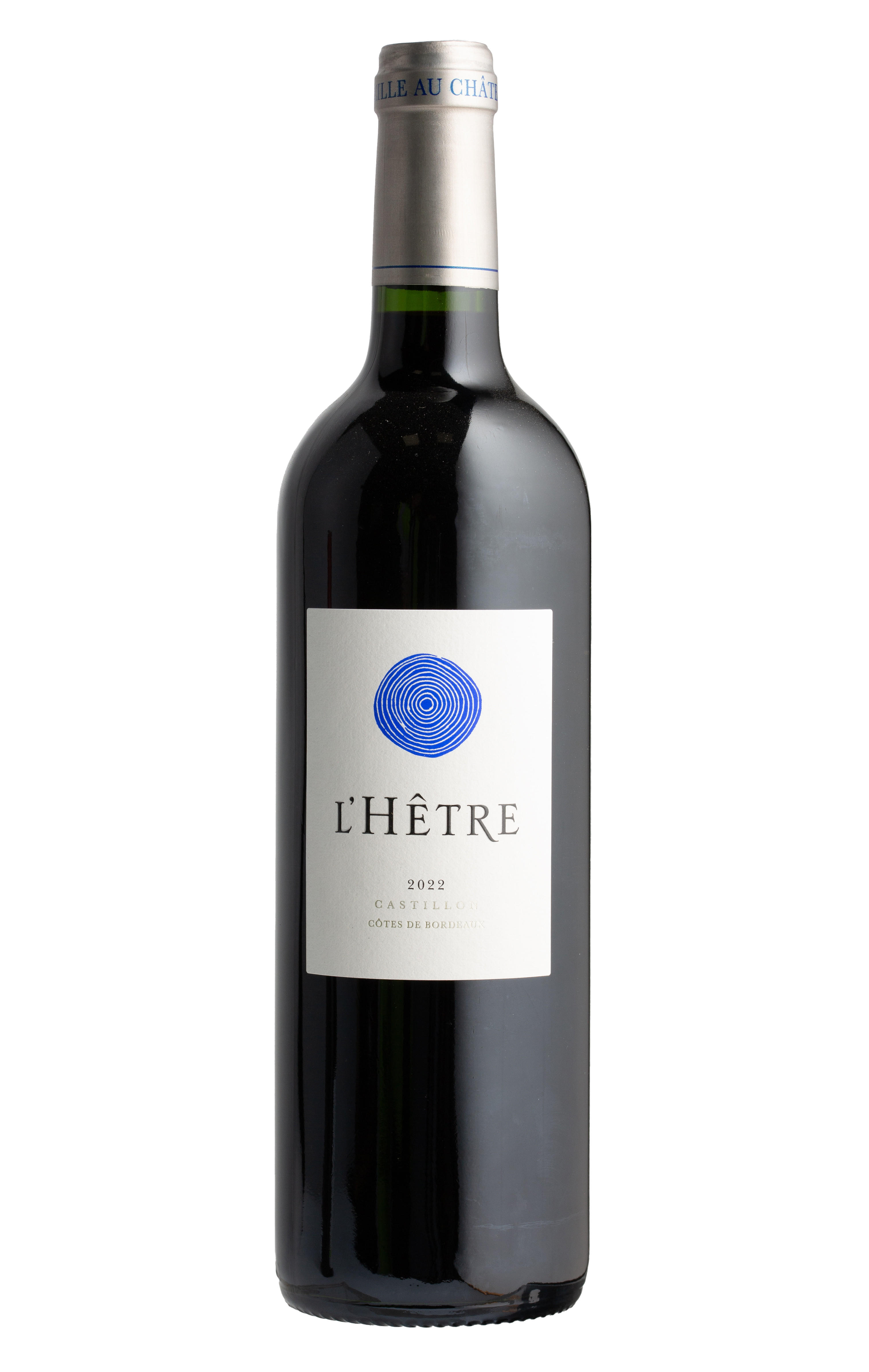 L'Hêtre, Castillon Côtes de Bordeaux 2022 bottle