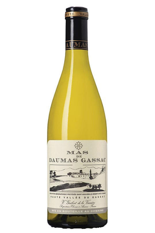 2022 Mas de Daumas Gassac, Blanc, St Guilhem-le-Désert Cité d'Aniane, Languedoc