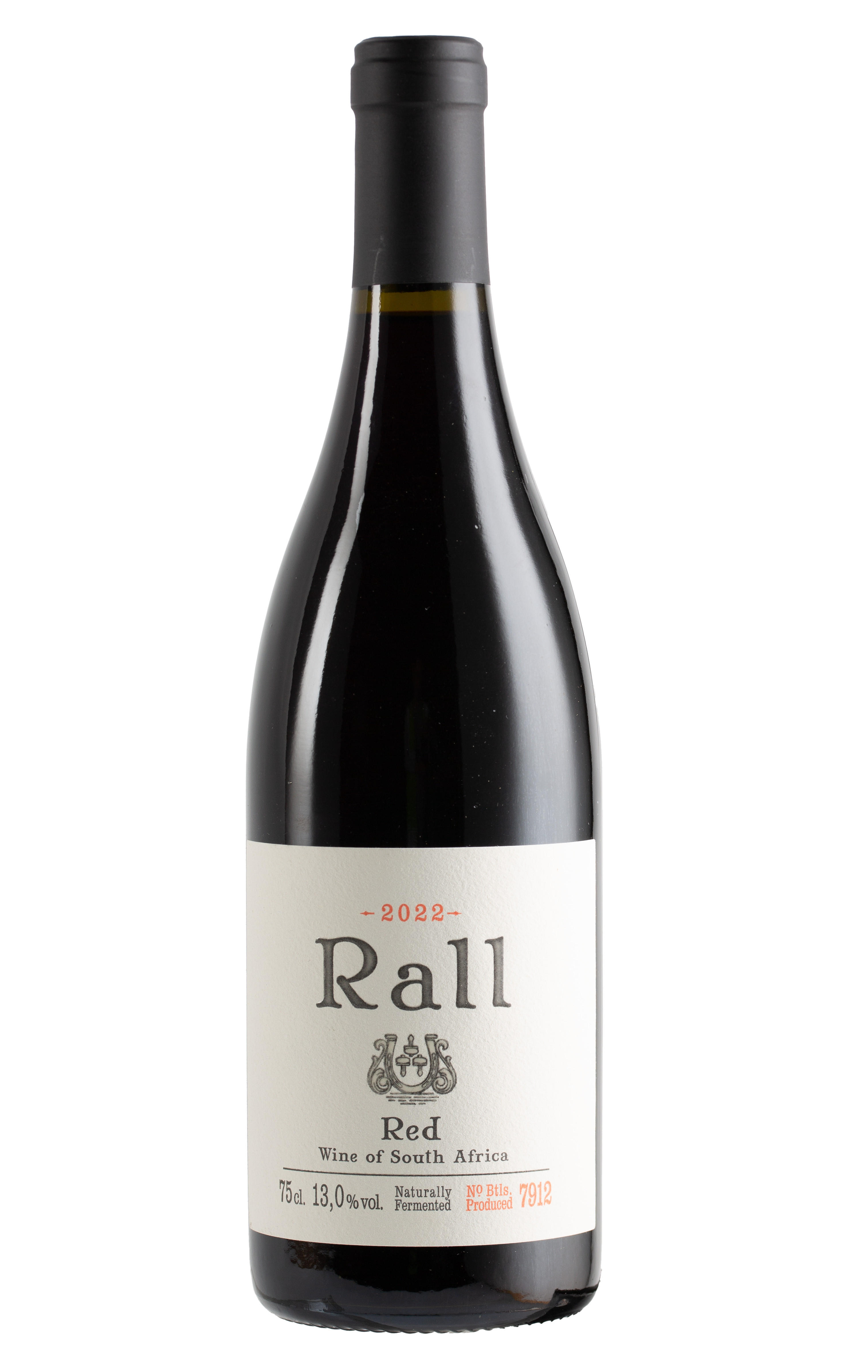 Rall, Red, Swartland, South Africa 2022 bottle