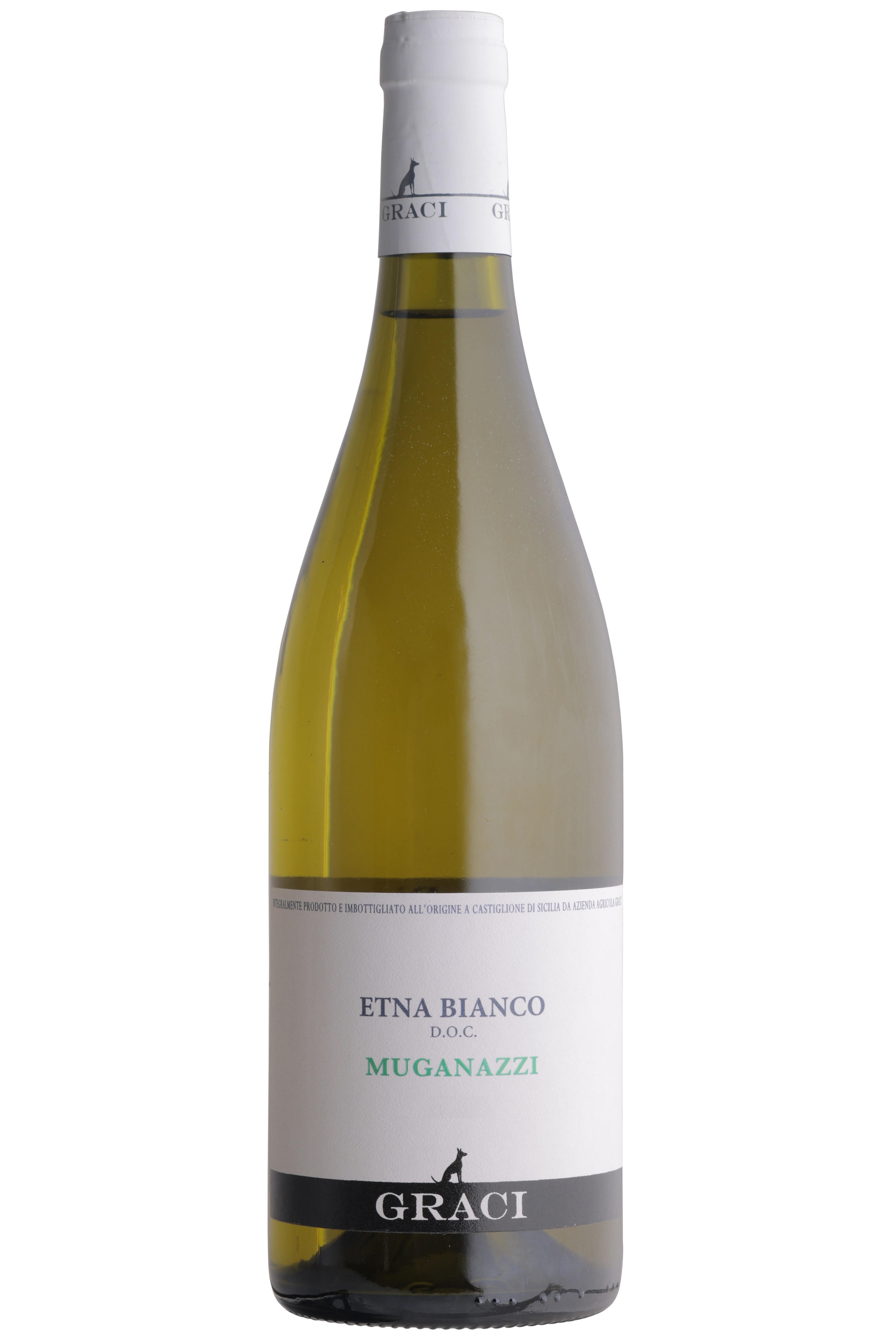 Muganazzi, Etna Bianco, Graci, Sicily, Italy 2022 bottle