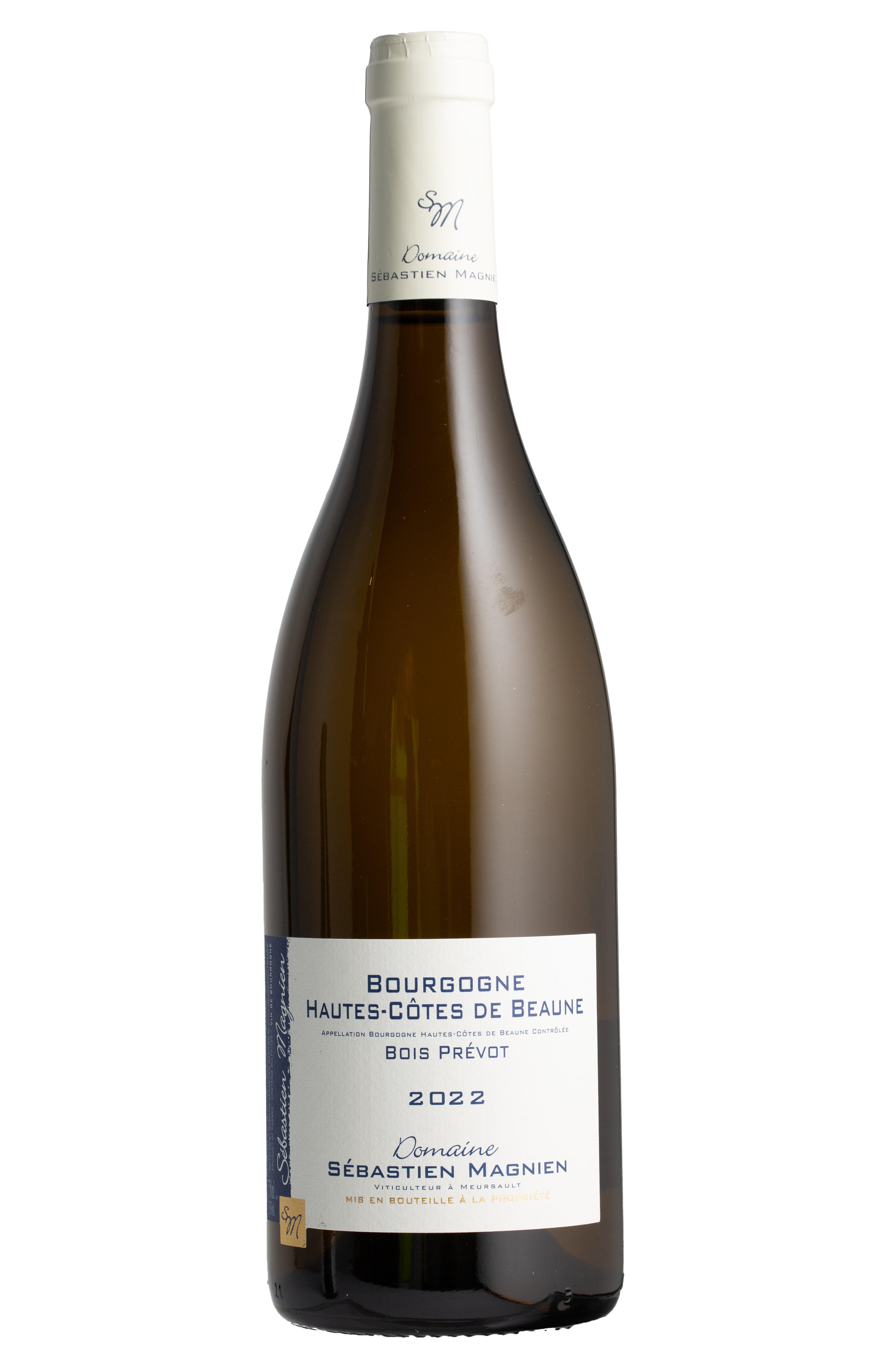2022 Hautes Côtes de Beaune Blanc, Clos du Bois Prévot, Domaine Sebastien Magnien, Burgundy