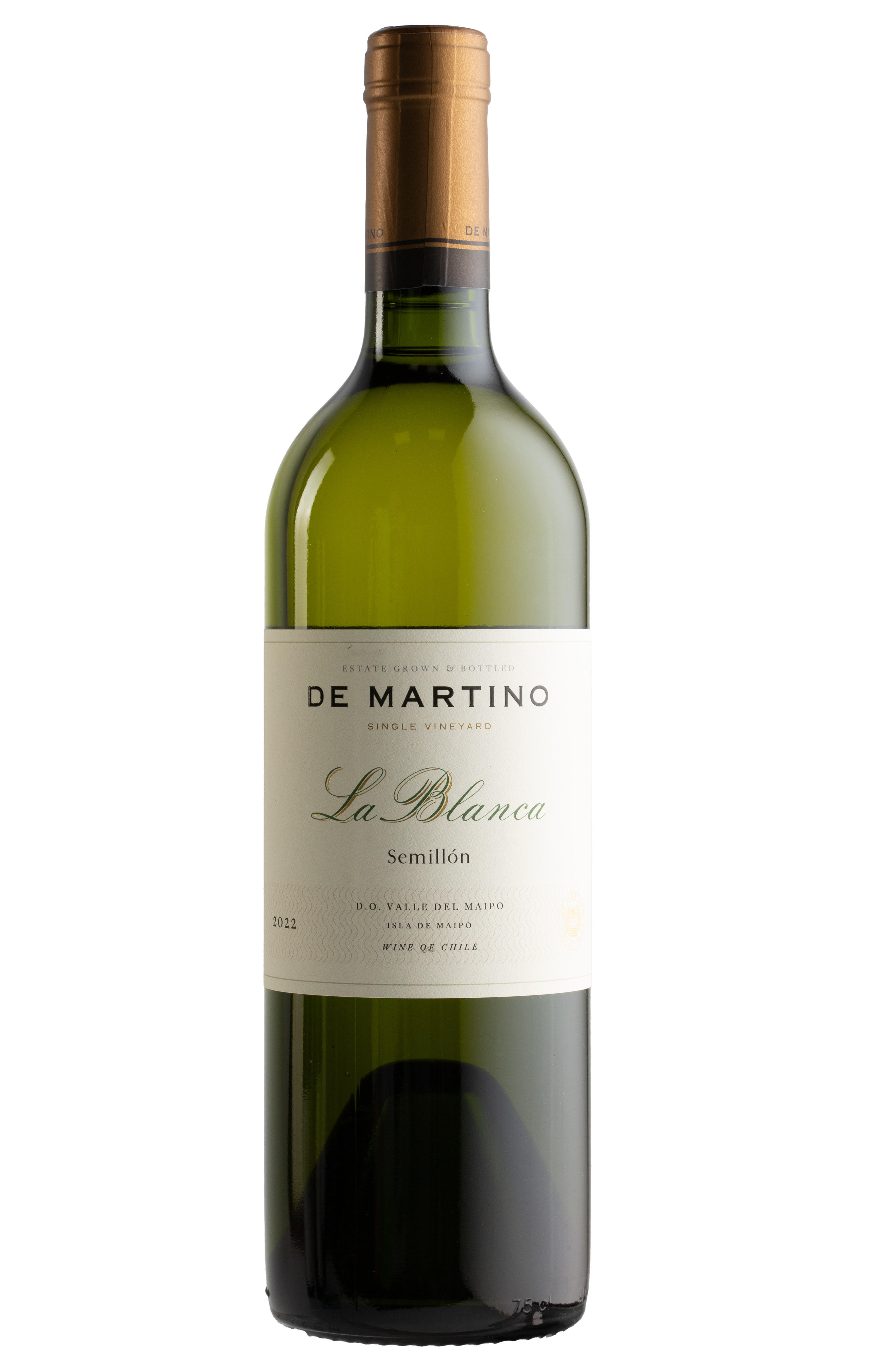 2022 De Martino, La Blanca, Semillón, Maipo Valley, Chile