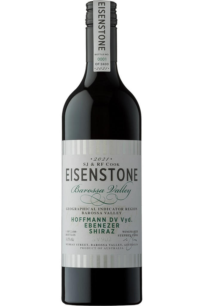 2022 Eisenstone, Hoffmann Vyd Ebenezer Shiraz SV902, Barossa Valley, Australia