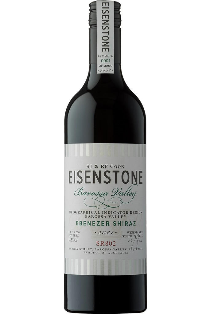2022 Eisenstone, Ebenezer Shiraz SR802, Barossa Valley, Australia