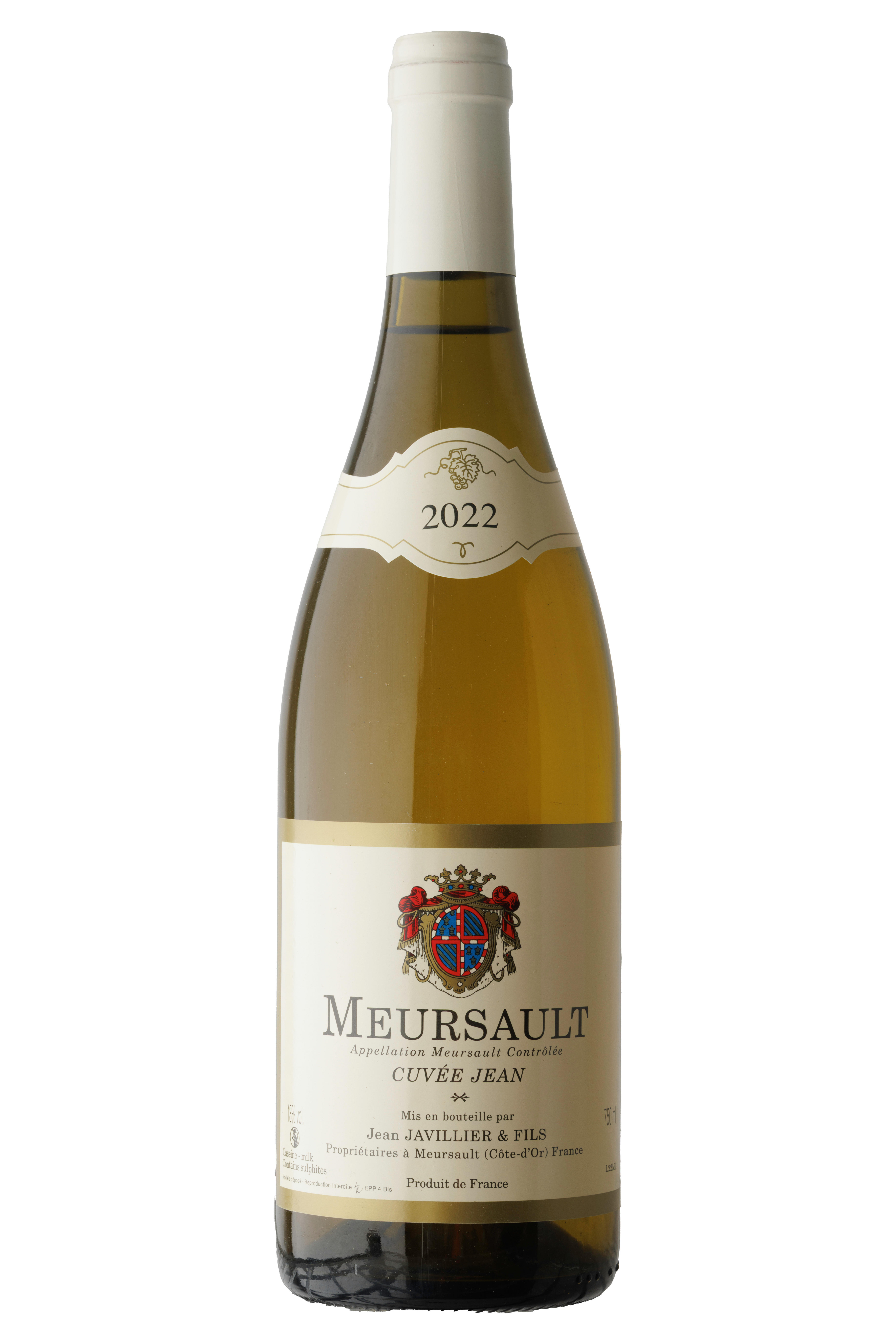 2022 Meursault, Cuvée Jean, Jean Javillier & Fils, Burgundy