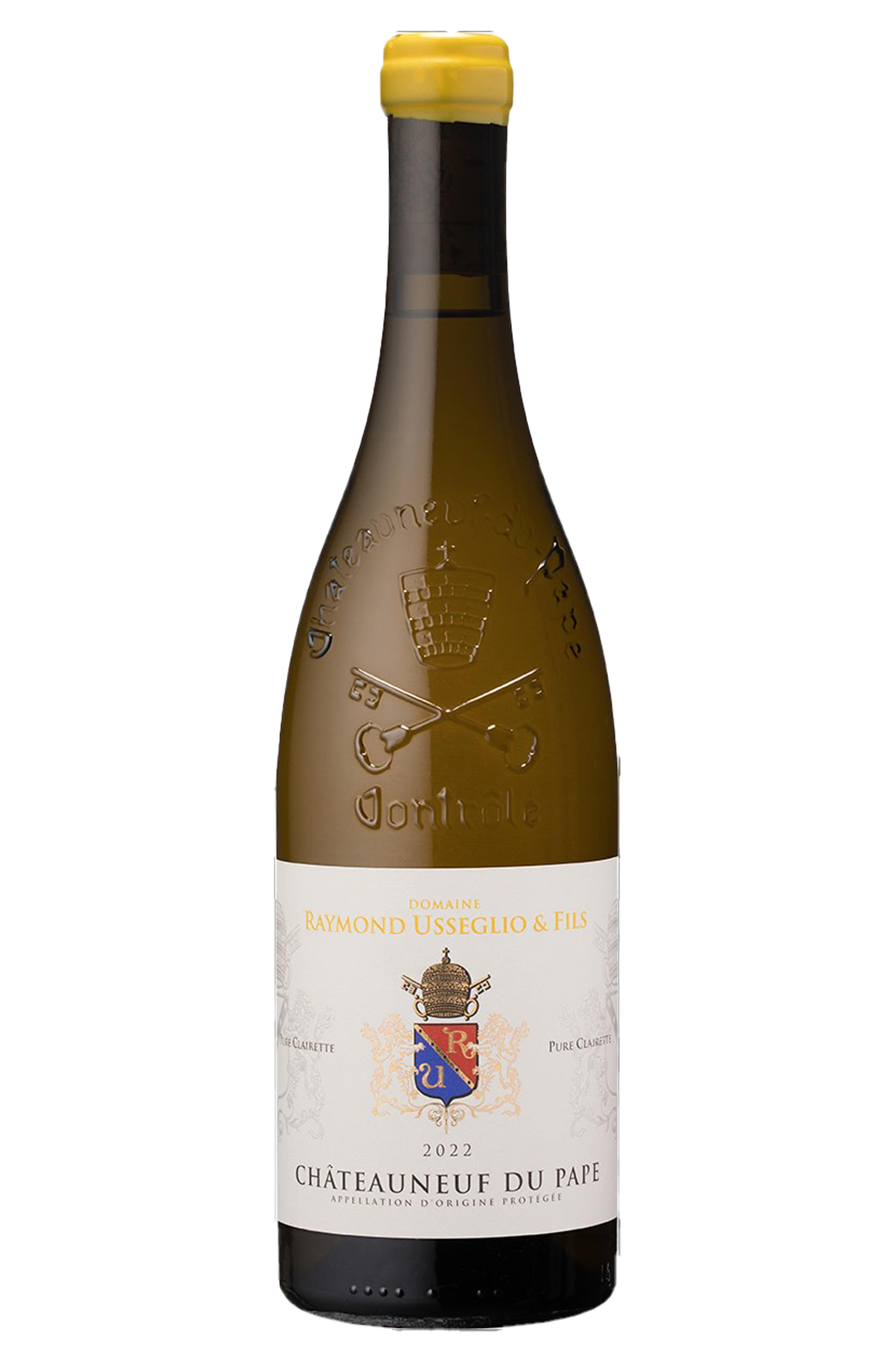 2022 Châteauneuf-du-Pape Blanc, Pure Clairette, Domaine Raymond Usseglio & Fils, Rhône