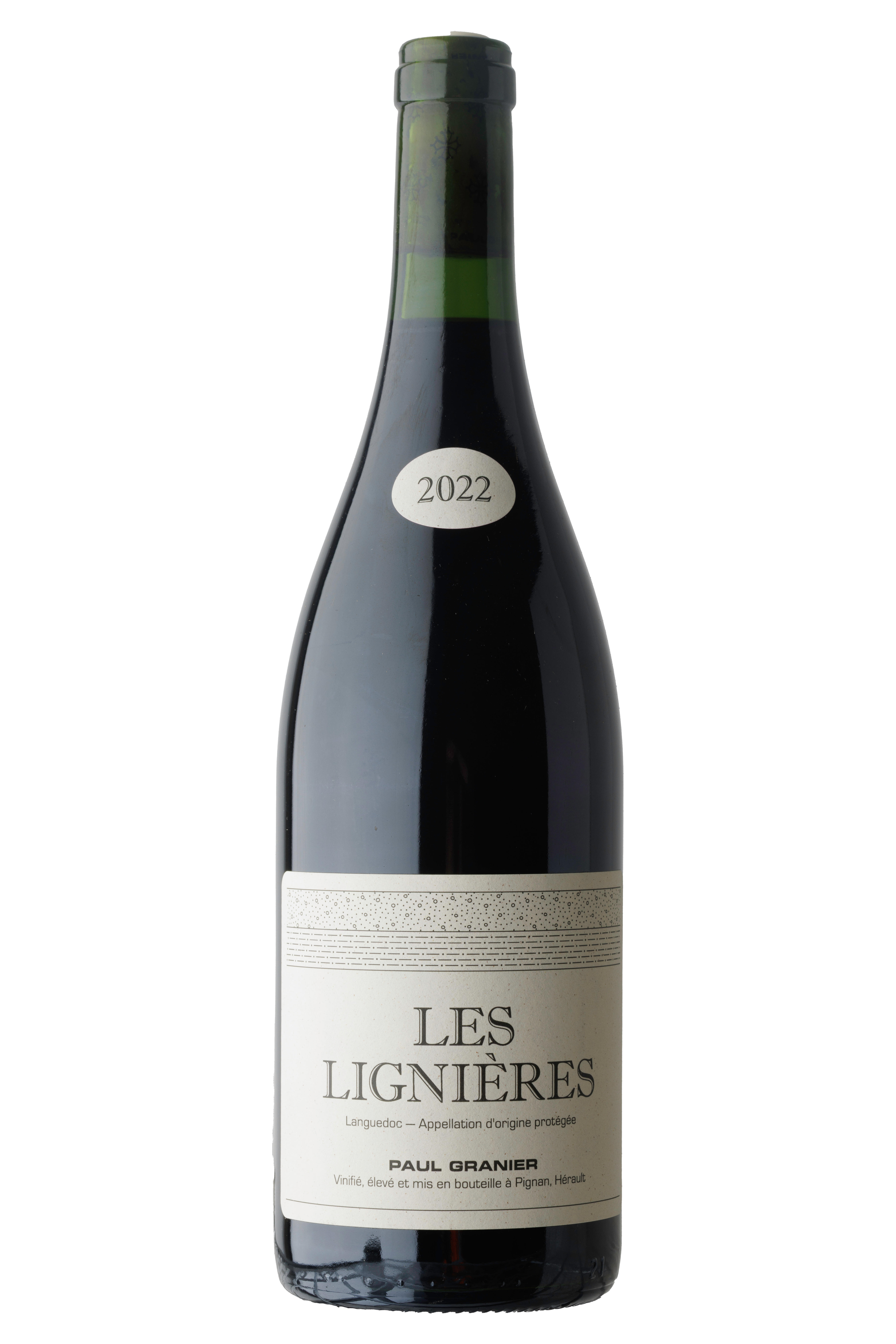 2022 Paul Granier les lignieres languedoc bottle