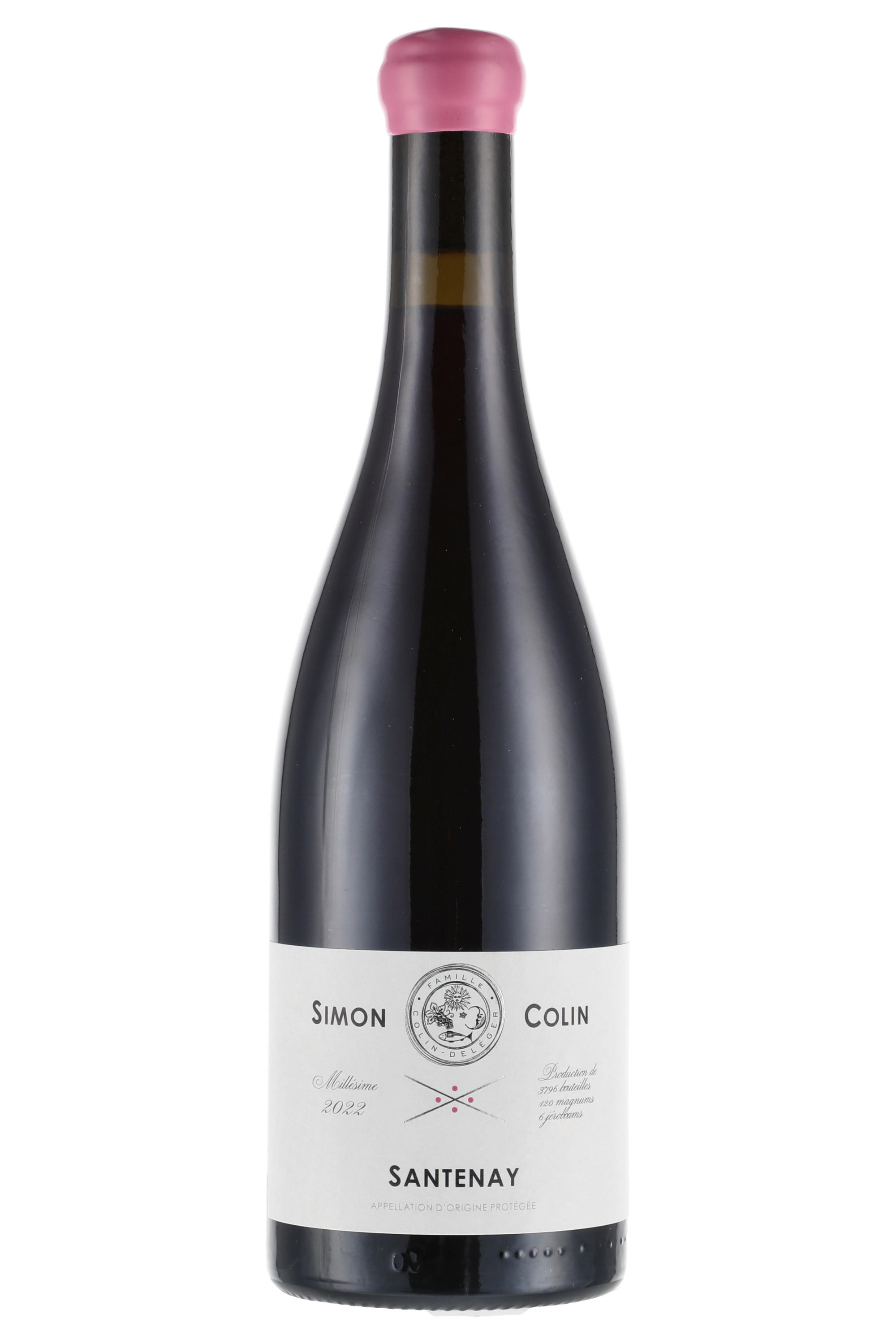 2022 Santenay Rouge, Villages, Simon Colin, Burgundy