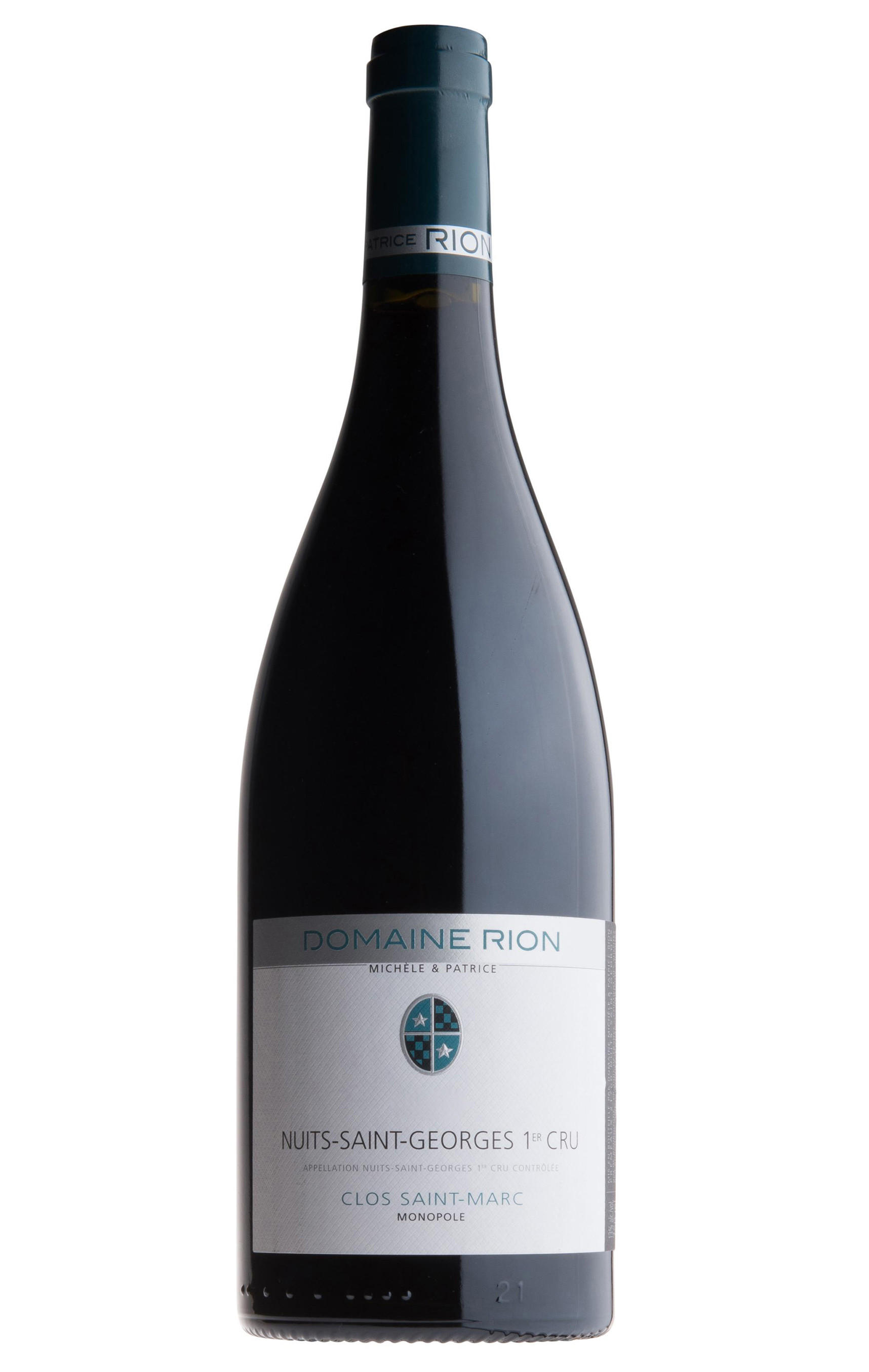 Nuits-St Georges, Clos Saint-Marc, 1er Cru, Domaine Michèle & Patrice Rion, Burgundy 2023 bottle