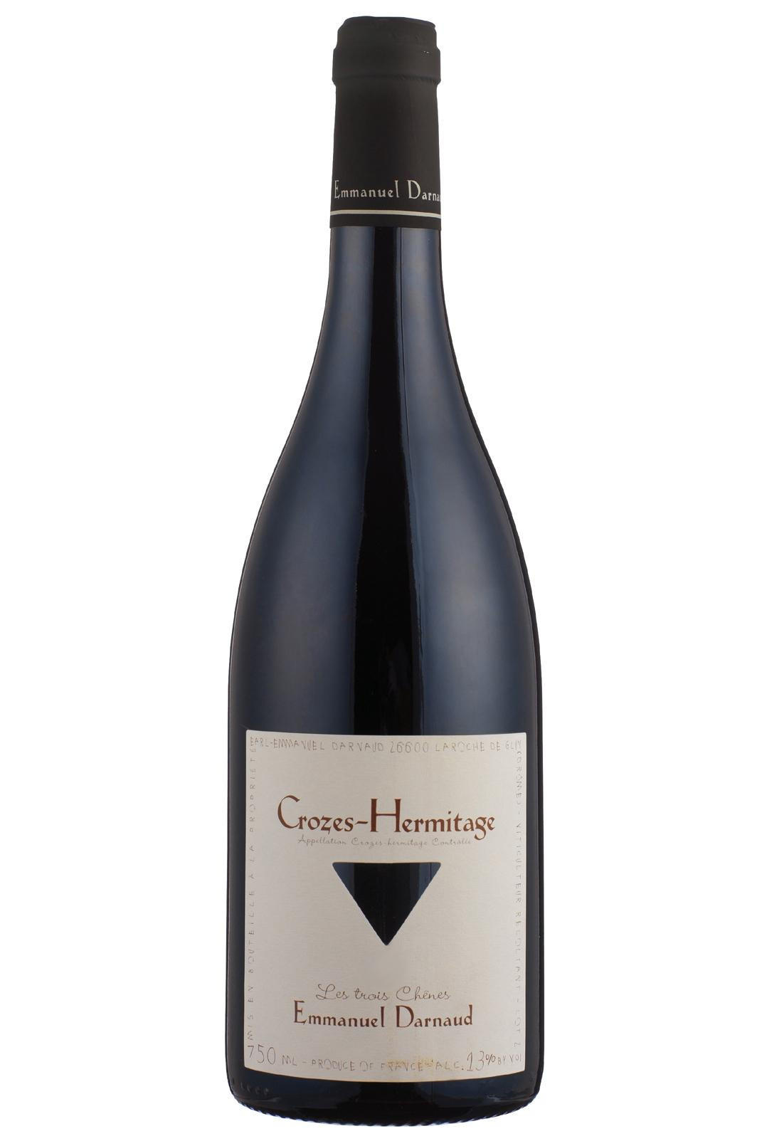 Crozes-Hermitage, Les Trois Chênes, Emmanuel Darnaud, Rhône 2023 bottle