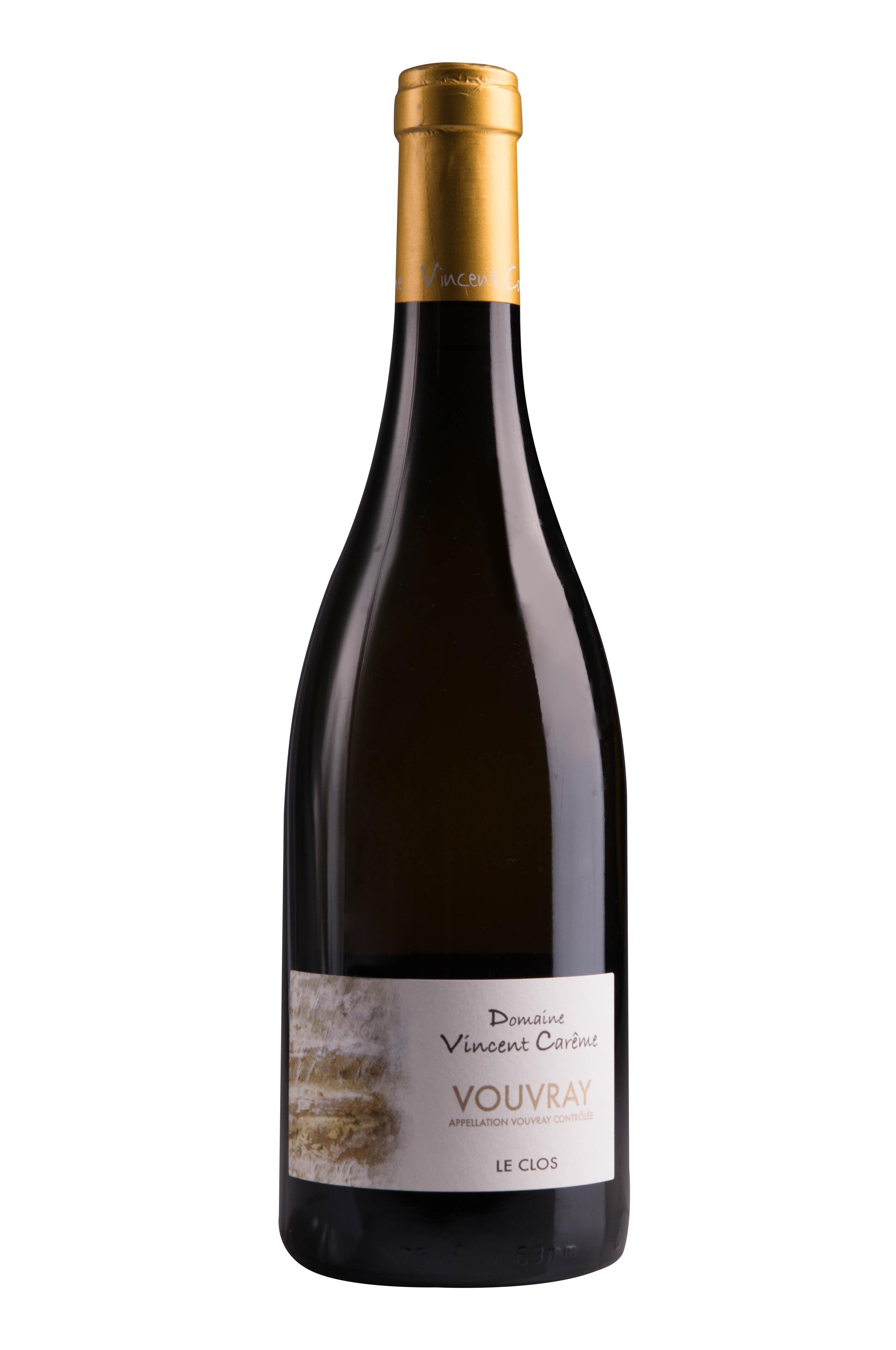 Vouvray, Le Clos, Domaine Vincent Carême, Loire 2023 bottle
